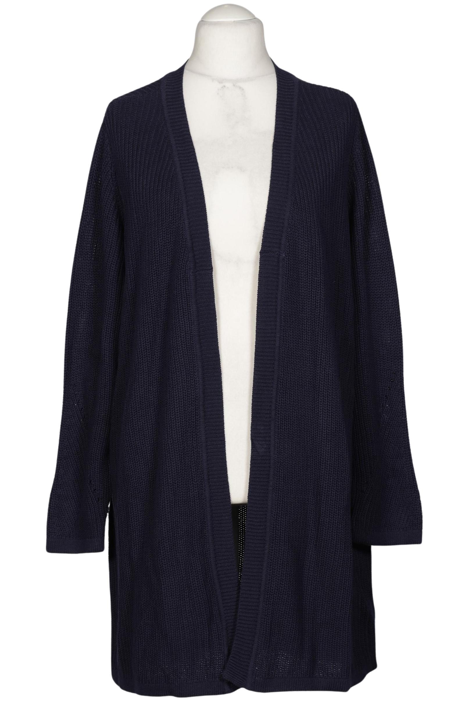 

sheego Damen Strickjacke, marineblau, Gr. 48