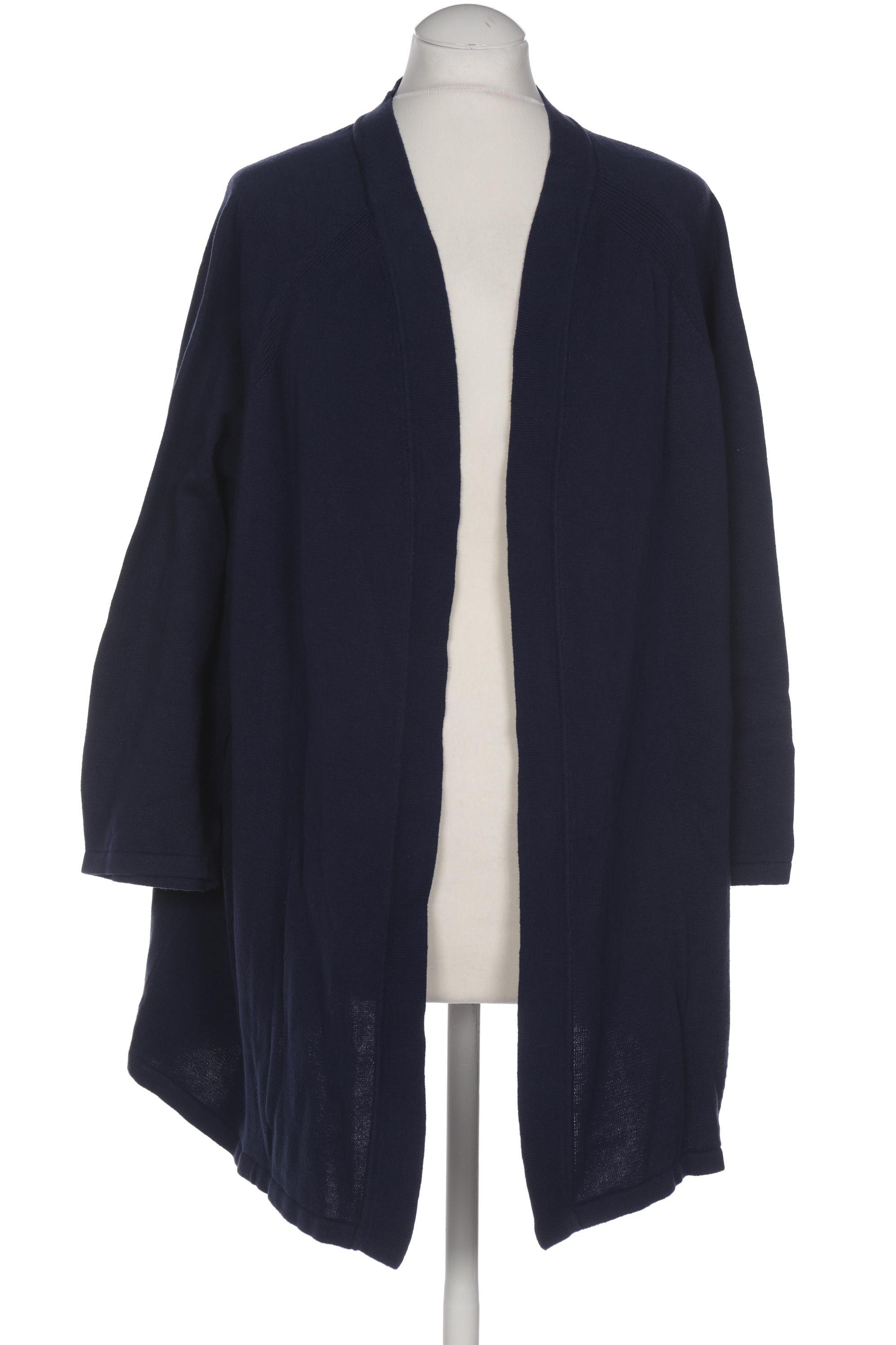

sheego Damen Strickjacke, marineblau, Gr. 52