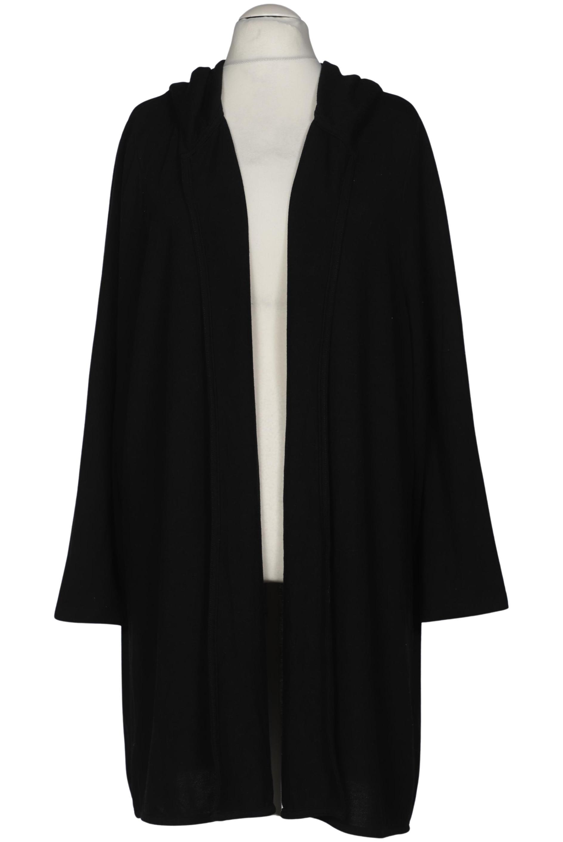 

sheego Damen Strickjacke, schwarz, Gr. 56