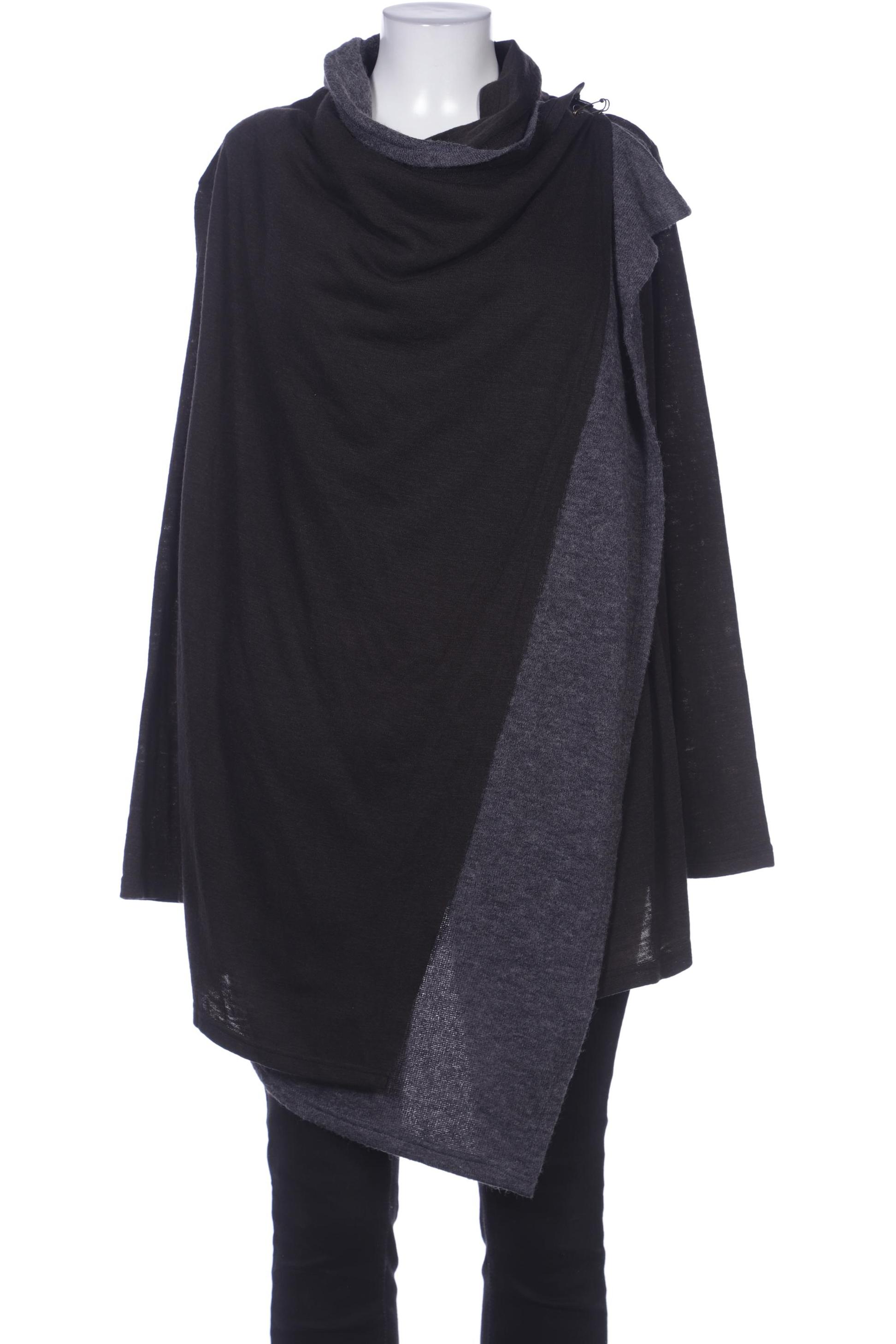 

sheego Damen Strickjacke, schwarz, Gr. 48
