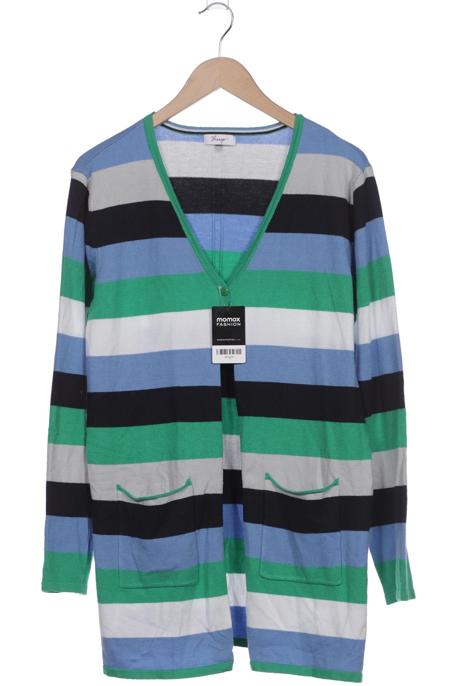 

sheego Damen Strickjacke, mehrfarbig, Gr. 40