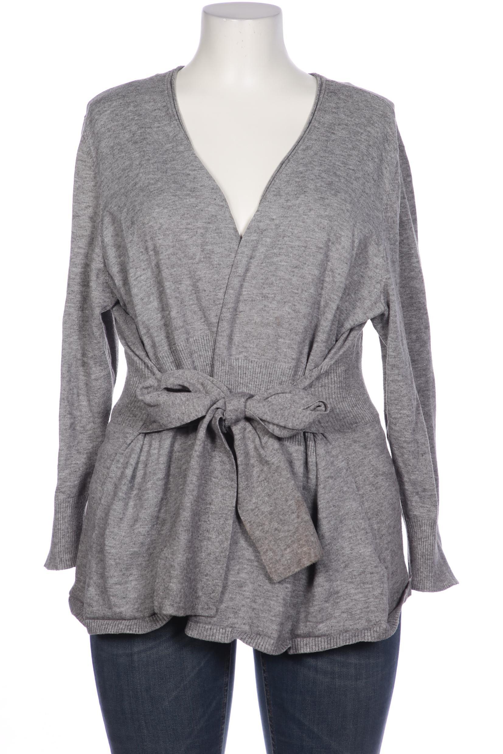 

sheego Damen Strickjacke, grau