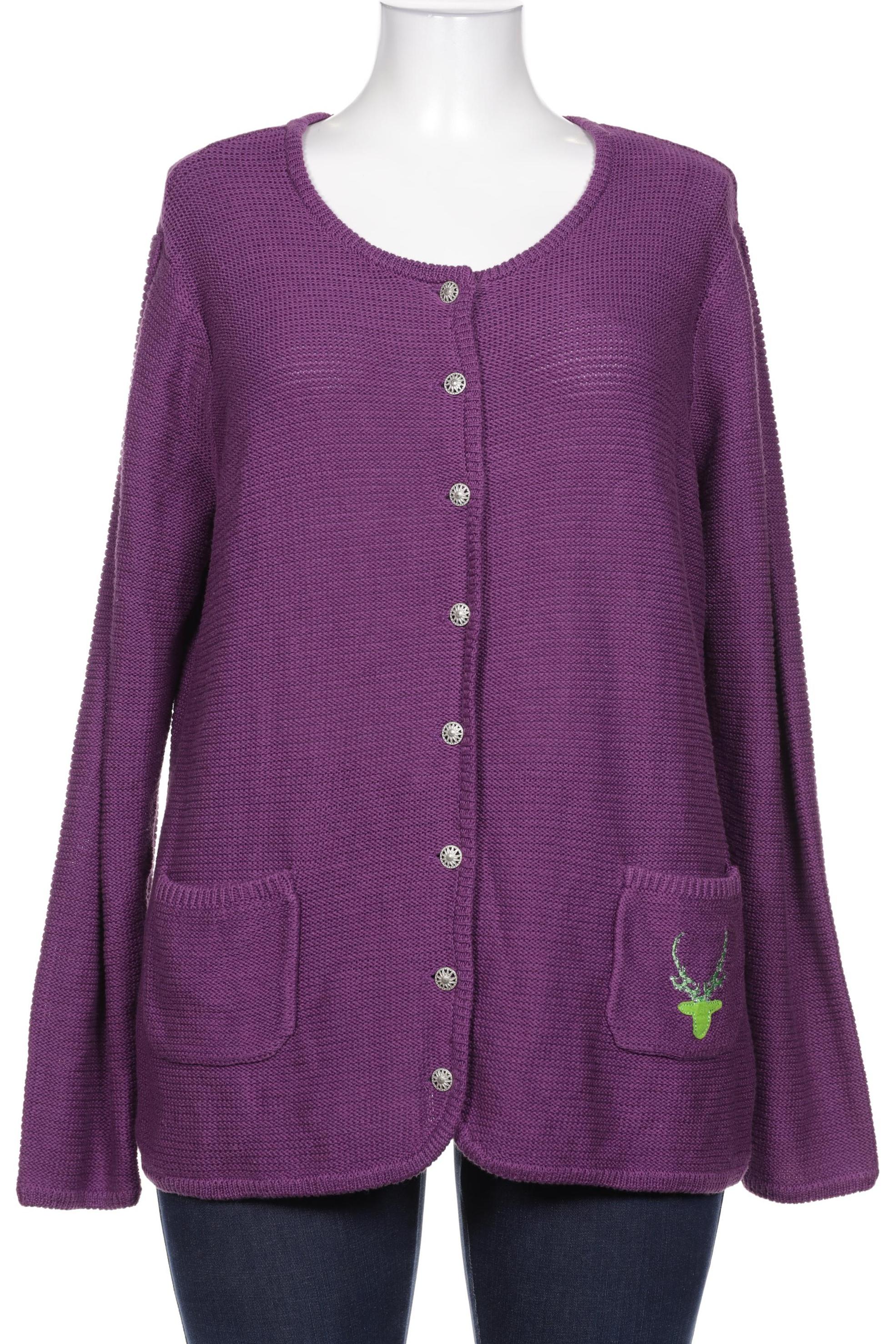 

sheego Damen Strickjacke, flieder