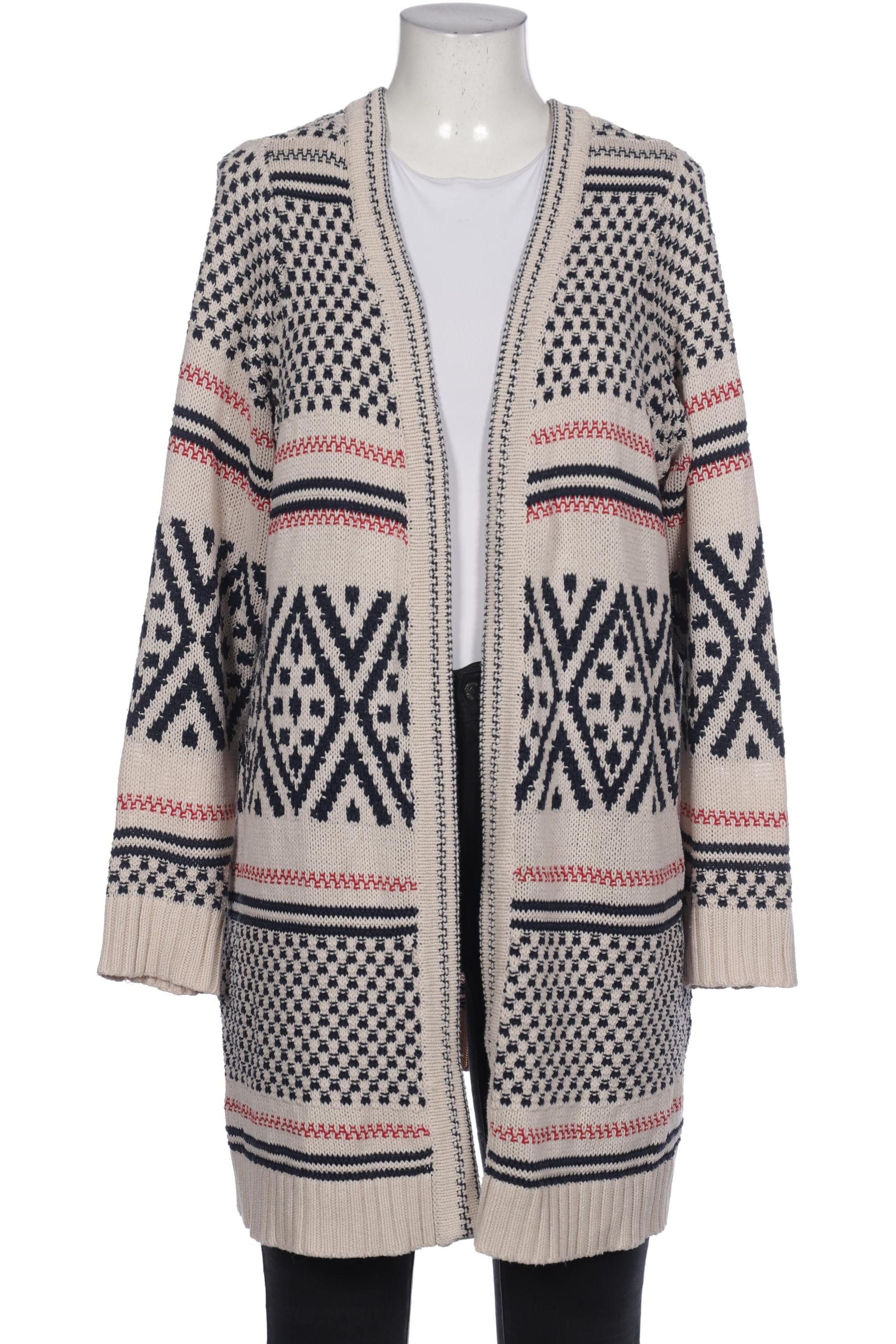 

sheego Damen Strickjacke, beige, Gr. 44