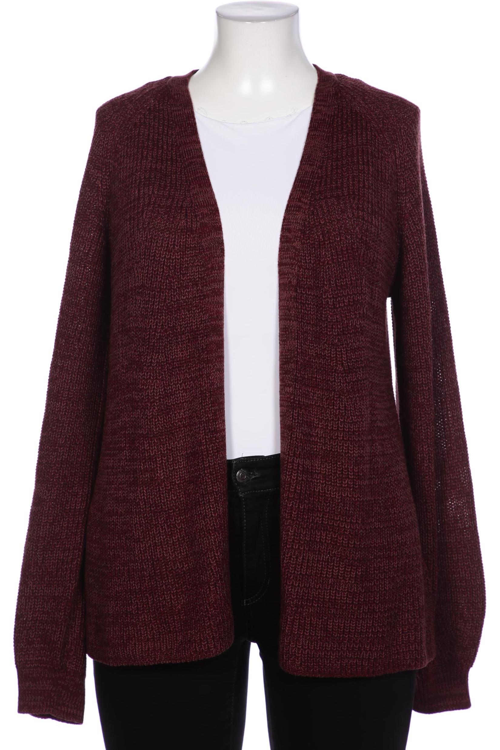 

sheego Damen Strickjacke, bordeaux, Gr. 40