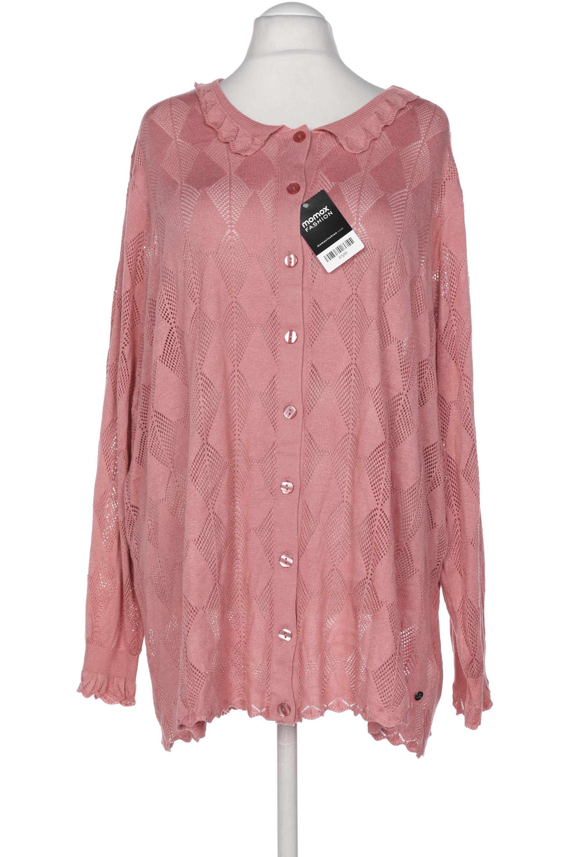 

sheego Damen Strickjacke, pink