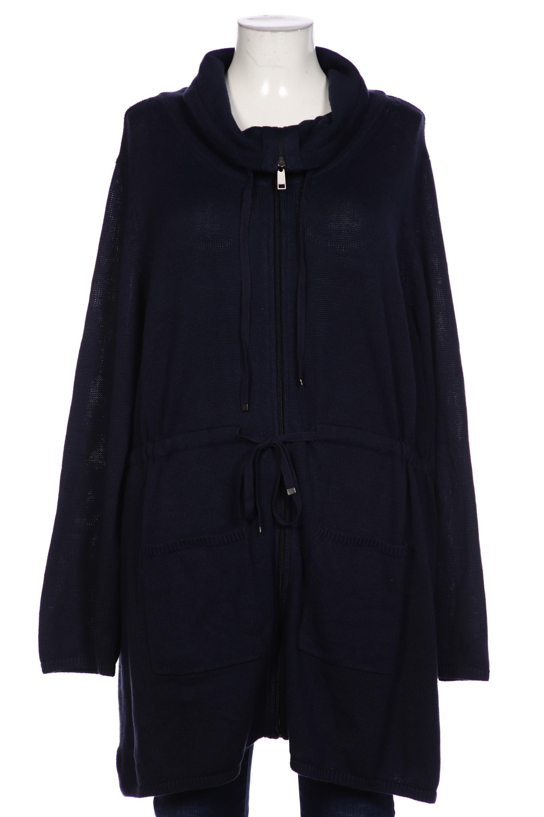 

sheego Damen Strickjacke, marineblau, Gr. 52
