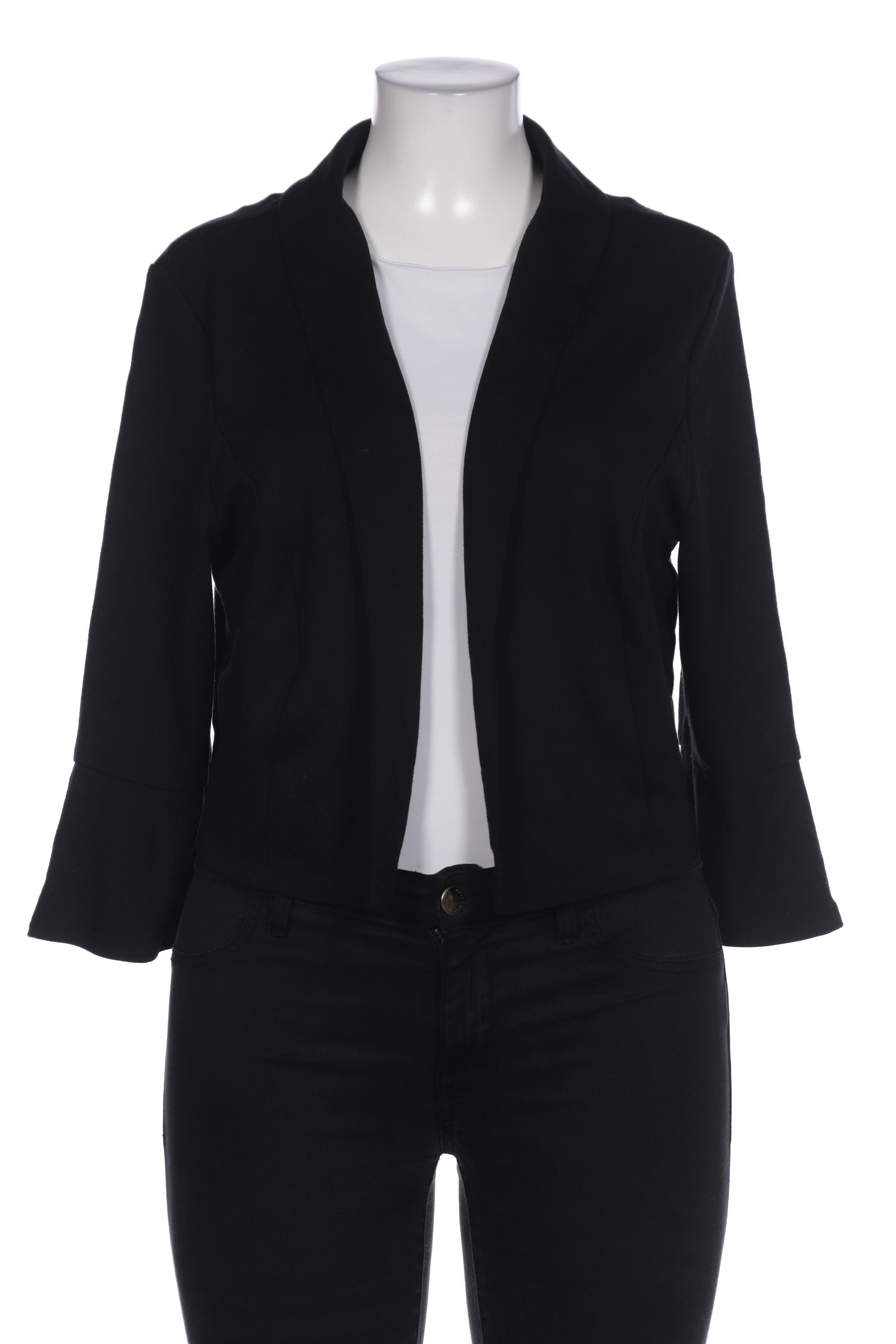 

sheego Damen Strickjacke, schwarz, Gr. 50