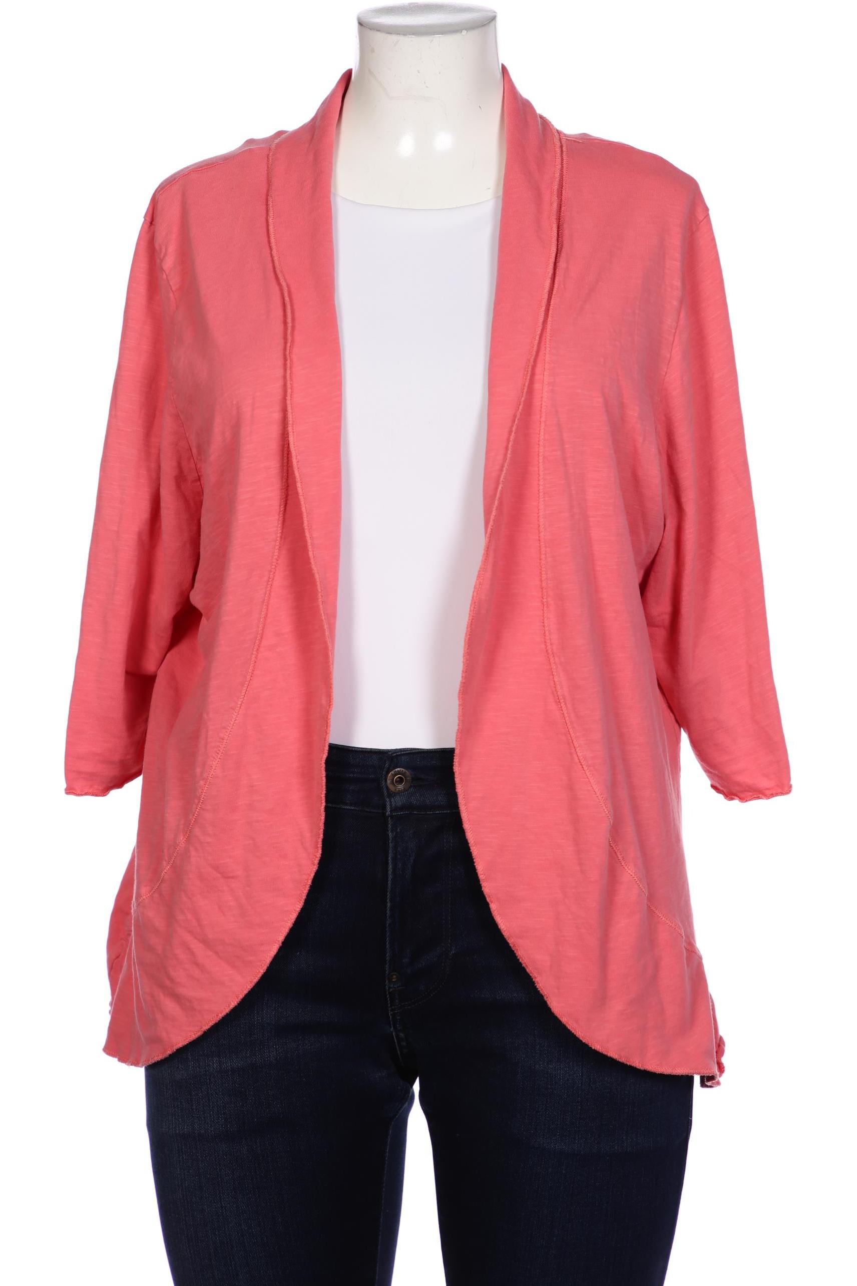 

sheego Damen Strickjacke, pink, Gr. 52