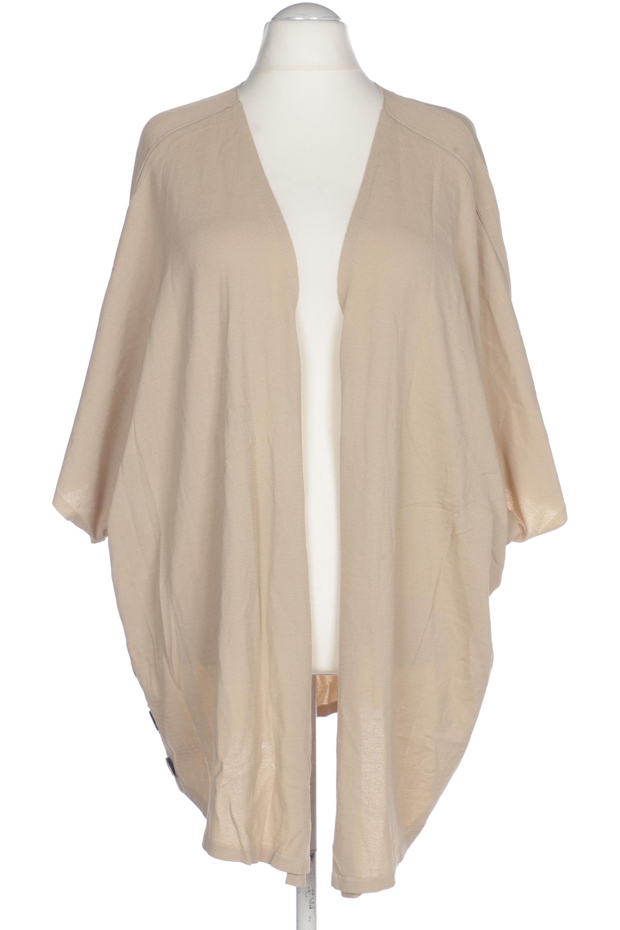 

sheego Damen Strickjacke, beige