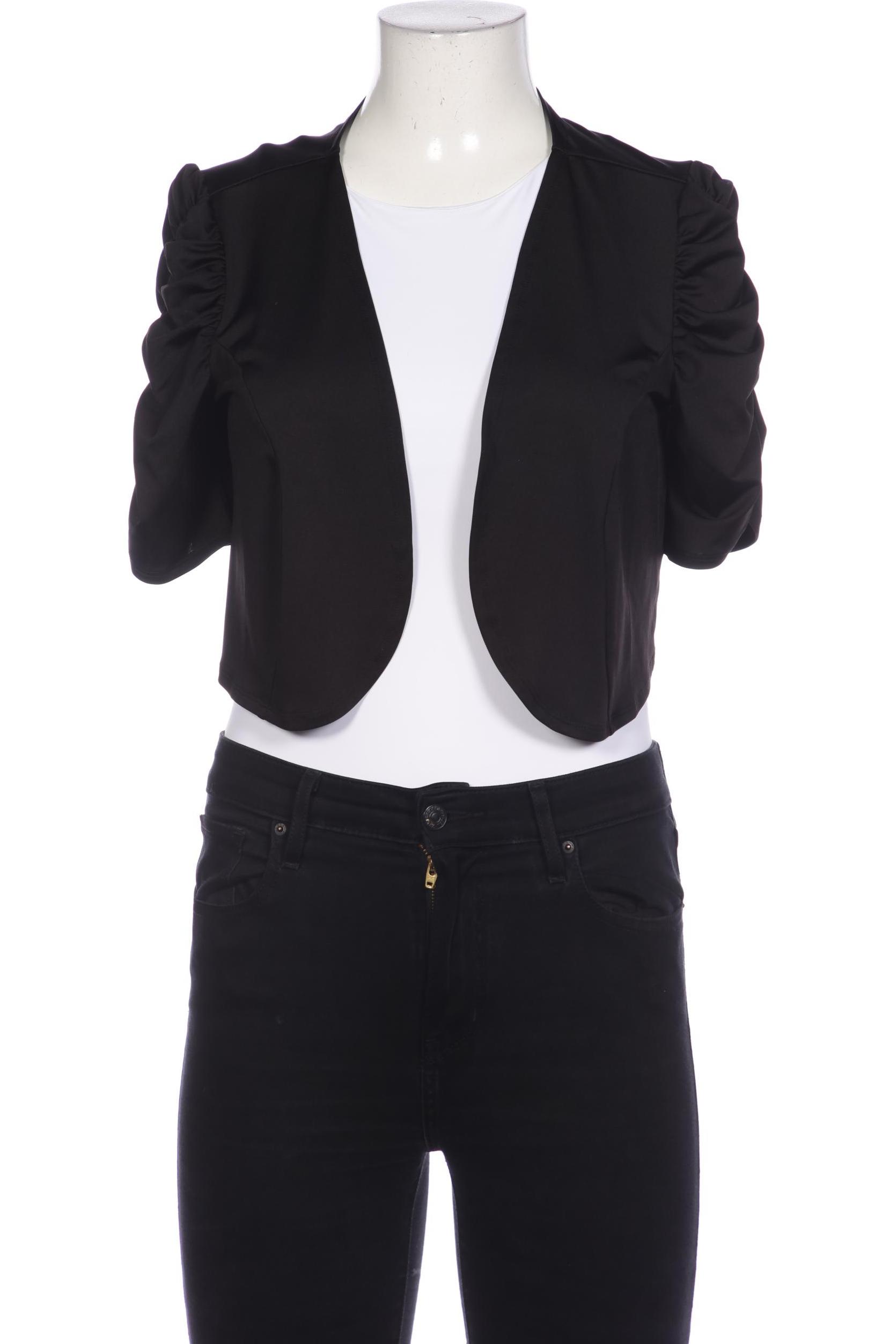 

sheego Damen Strickjacke, schwarz, Gr. 42