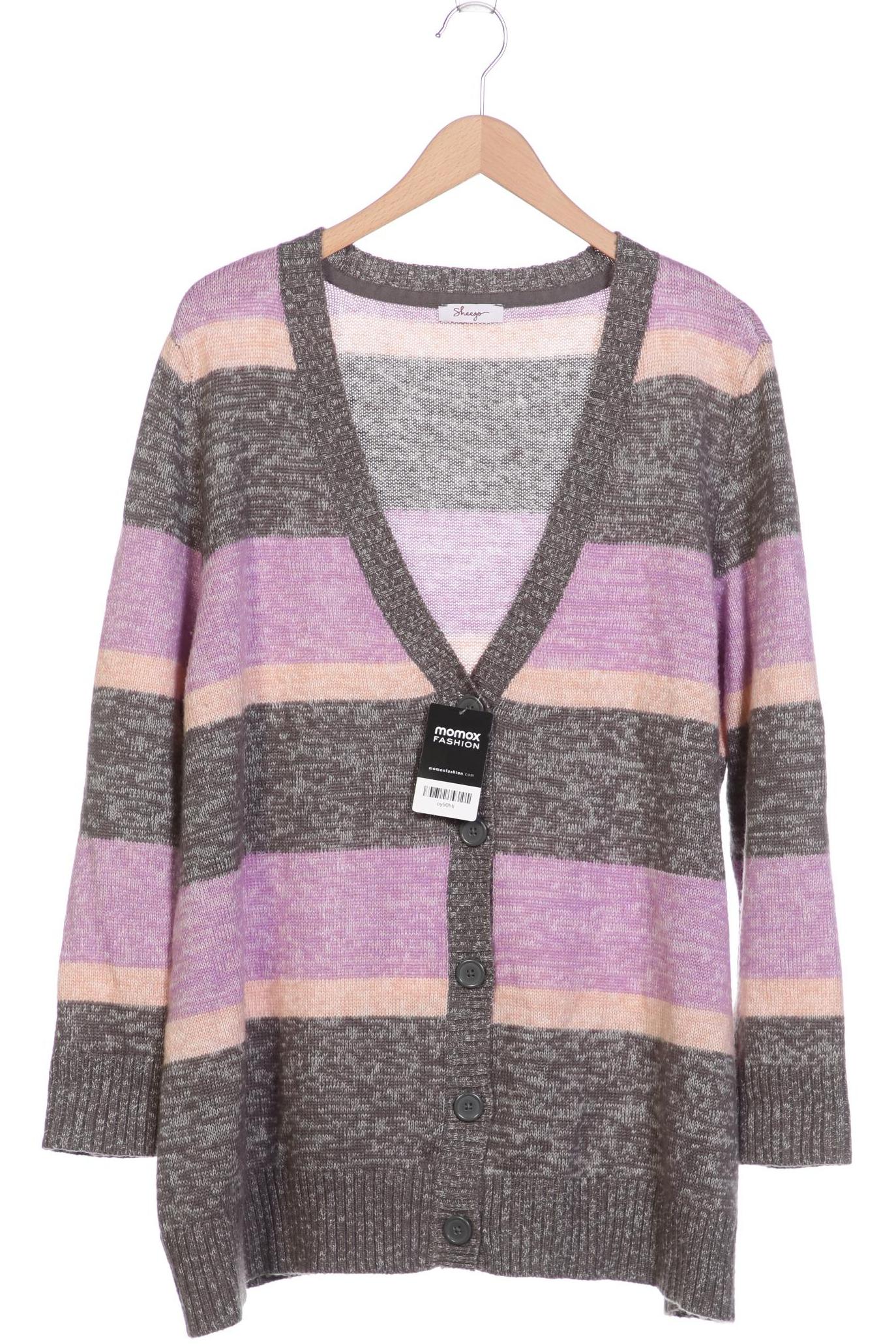 

sheego Damen Strickjacke, grau