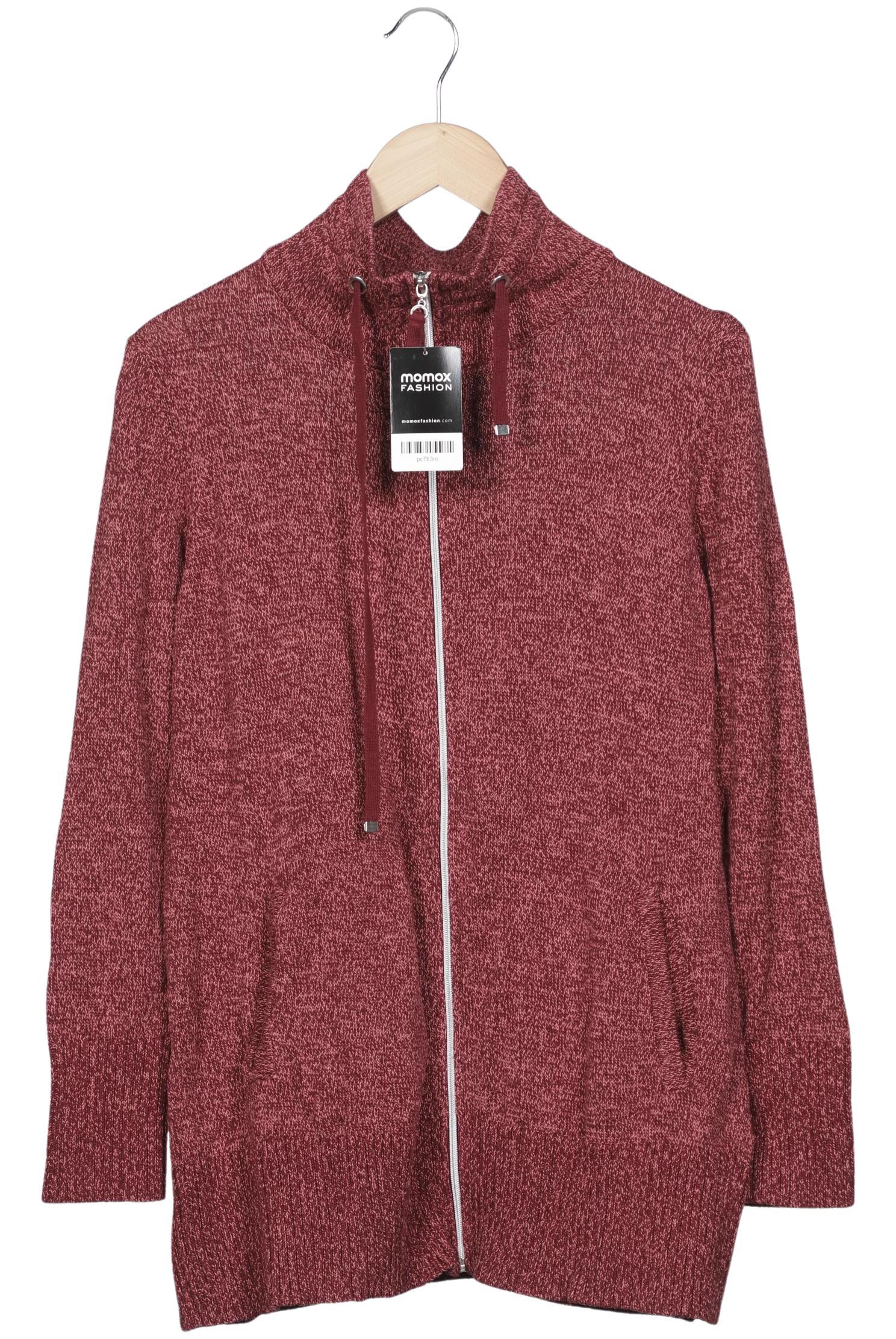 

sheego Damen Strickjacke, rot, Gr. 44