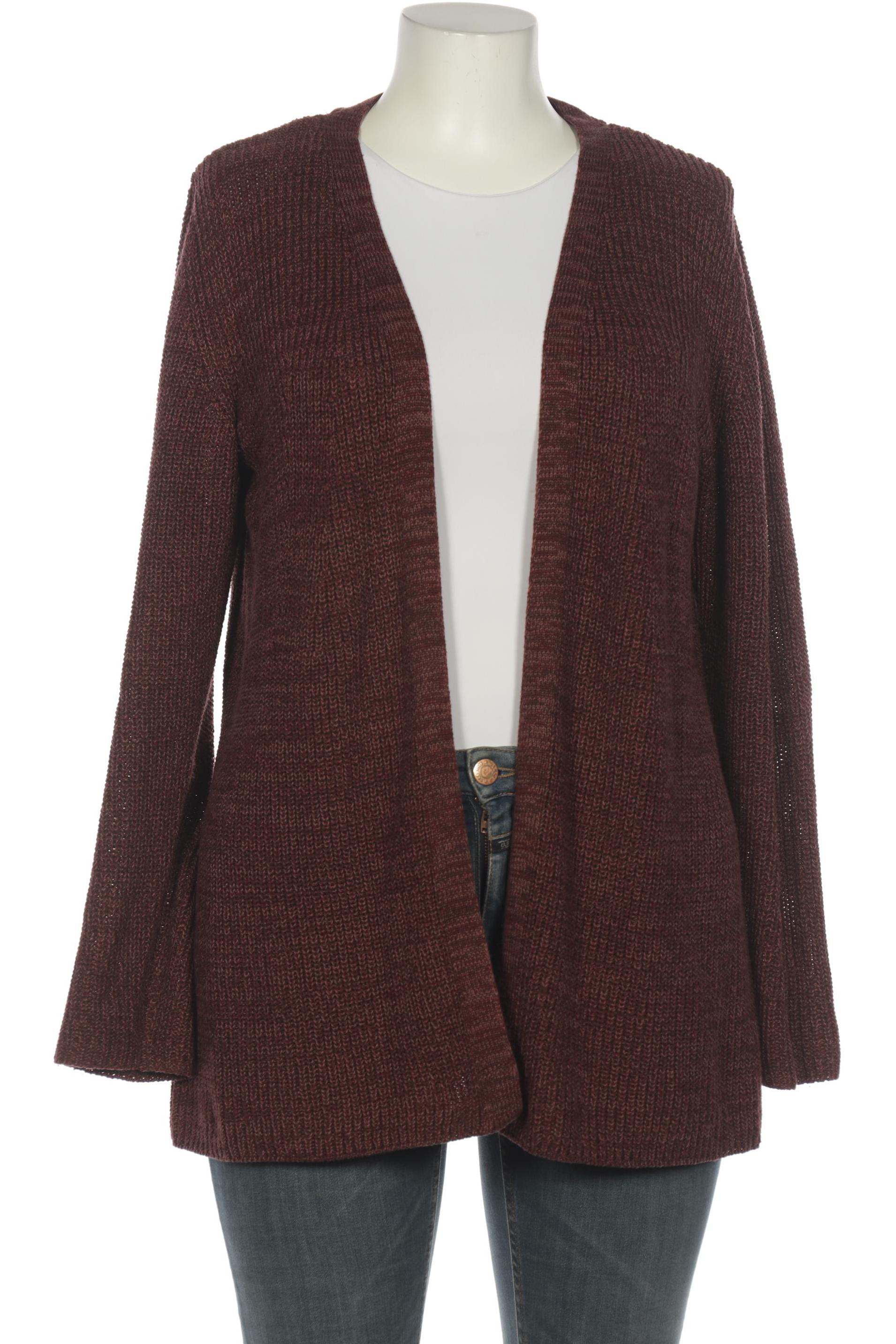 

sheego Damen Strickjacke, bordeaux