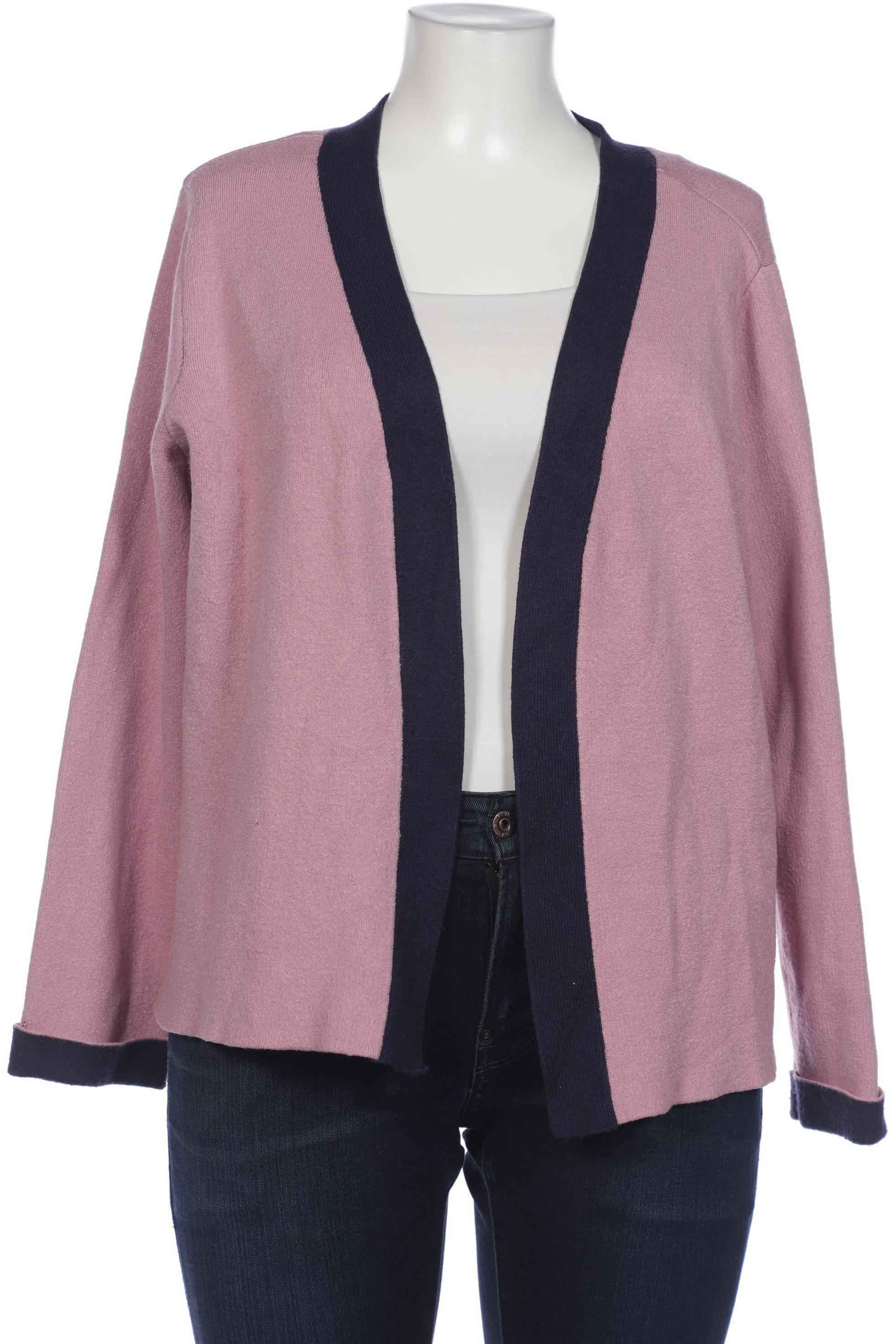 

sheego Damen Strickjacke, pink, Gr. 44