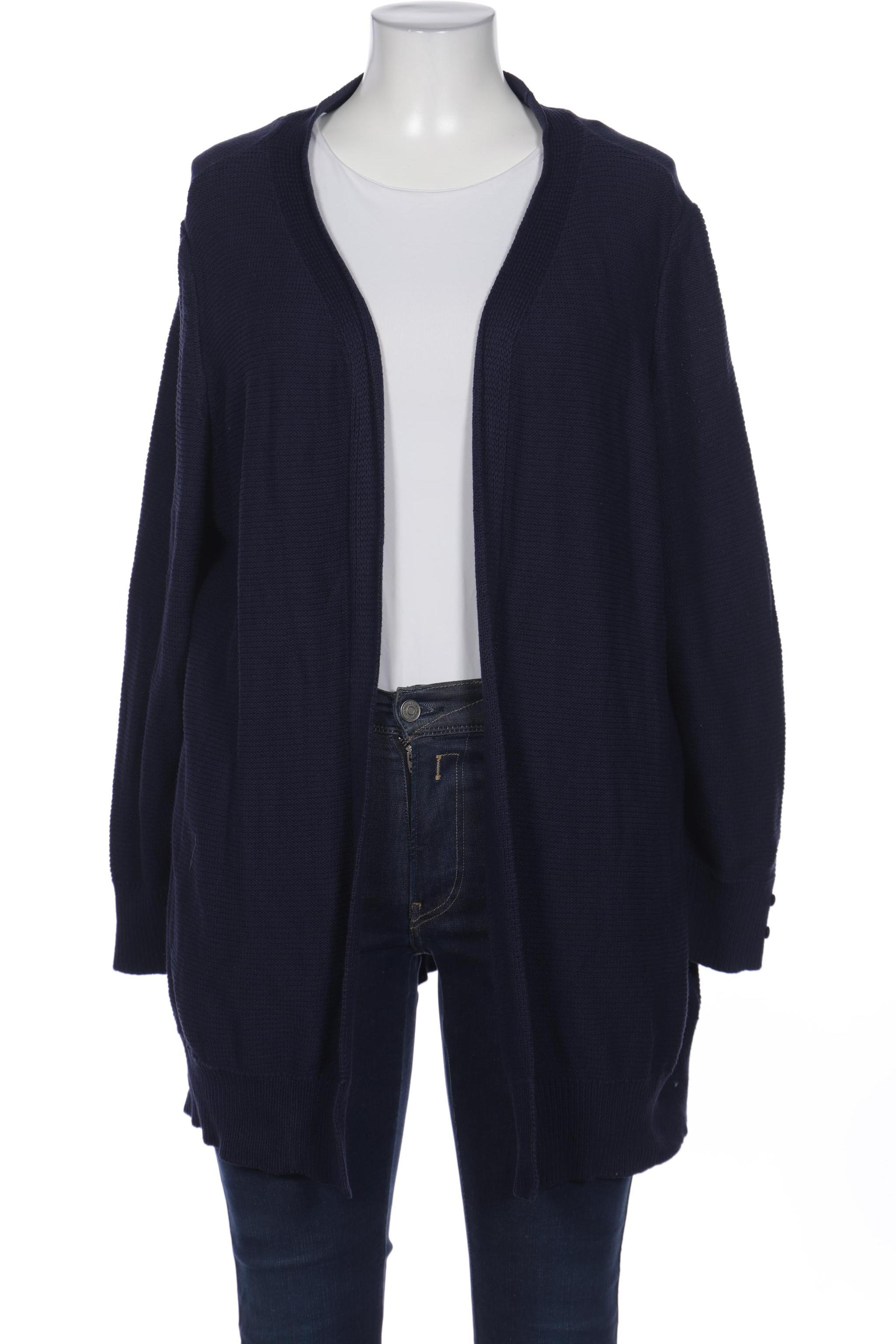 

sheego Damen Strickjacke, marineblau