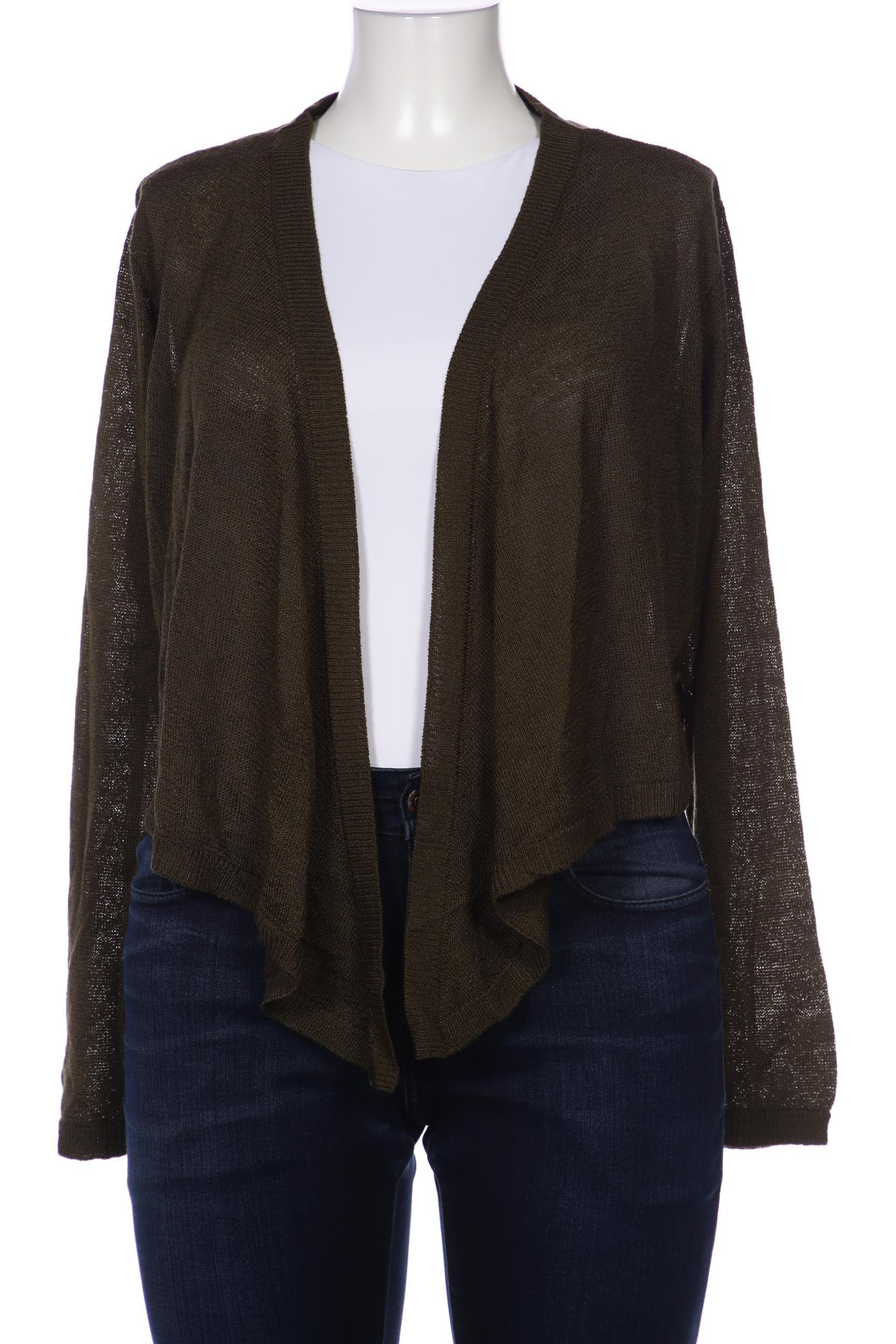 

sheego Damen Strickjacke, grün