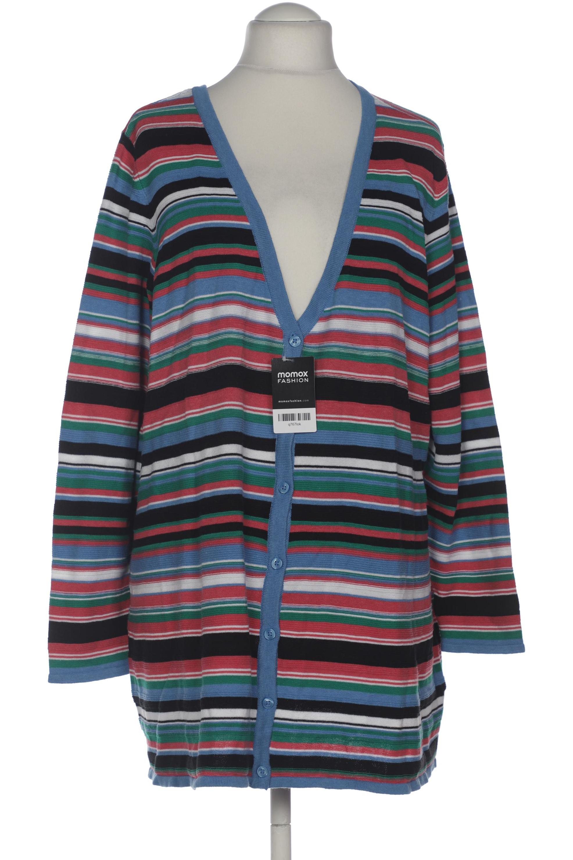 

sheego Damen Strickjacke, mehrfarbig, Gr. 52