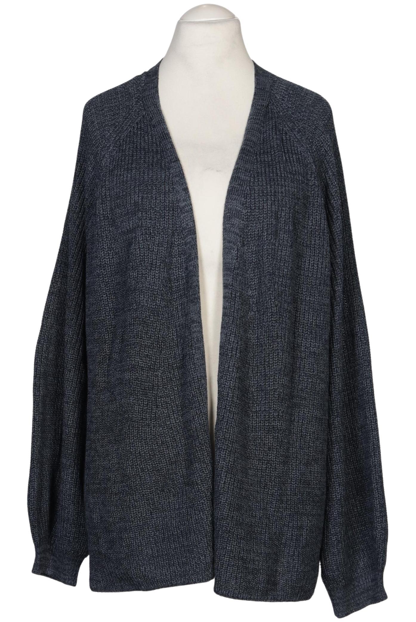 

sheego Damen Strickjacke, marineblau, Gr. 52