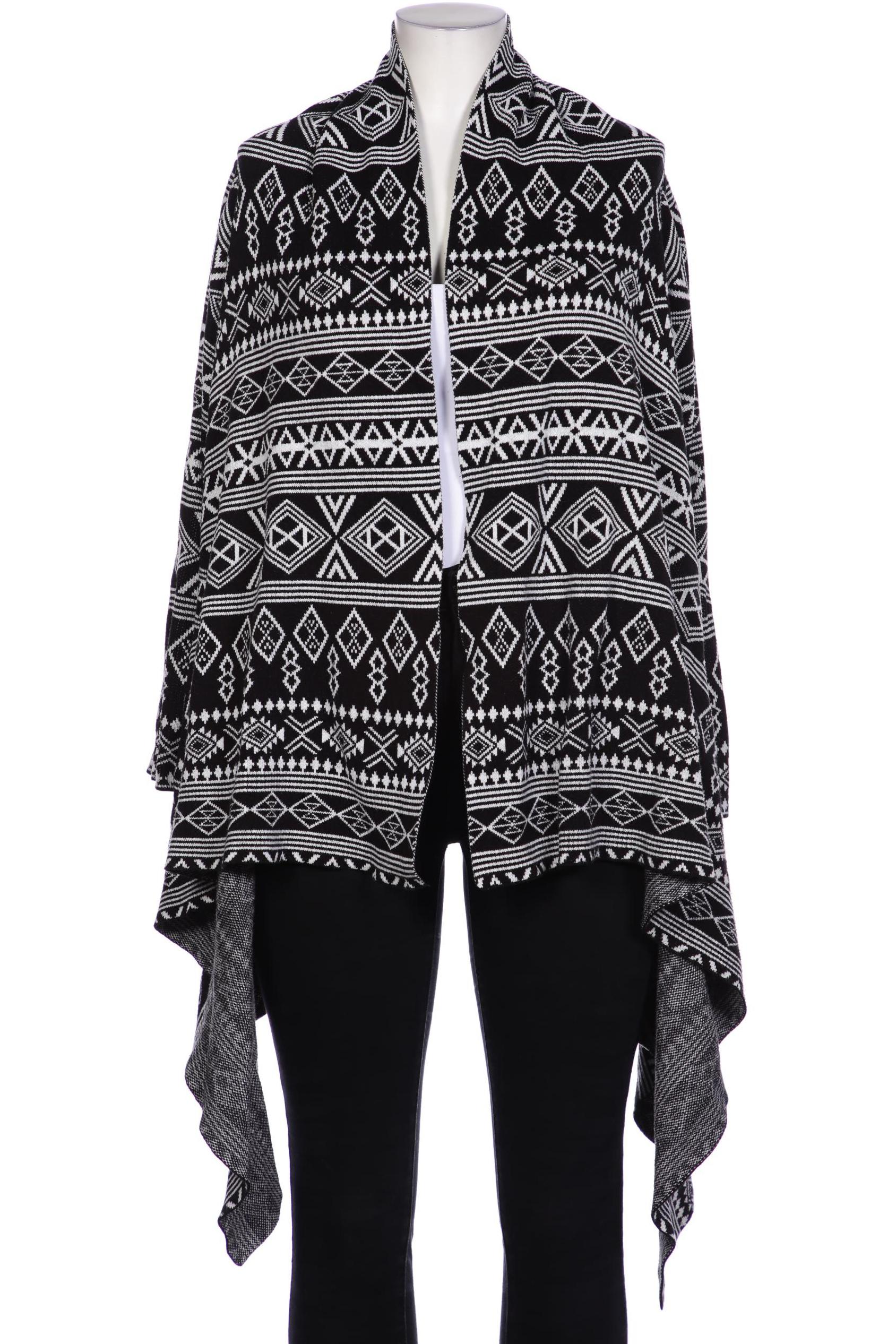 

sheego Damen Strickjacke, schwarz, Gr. 52