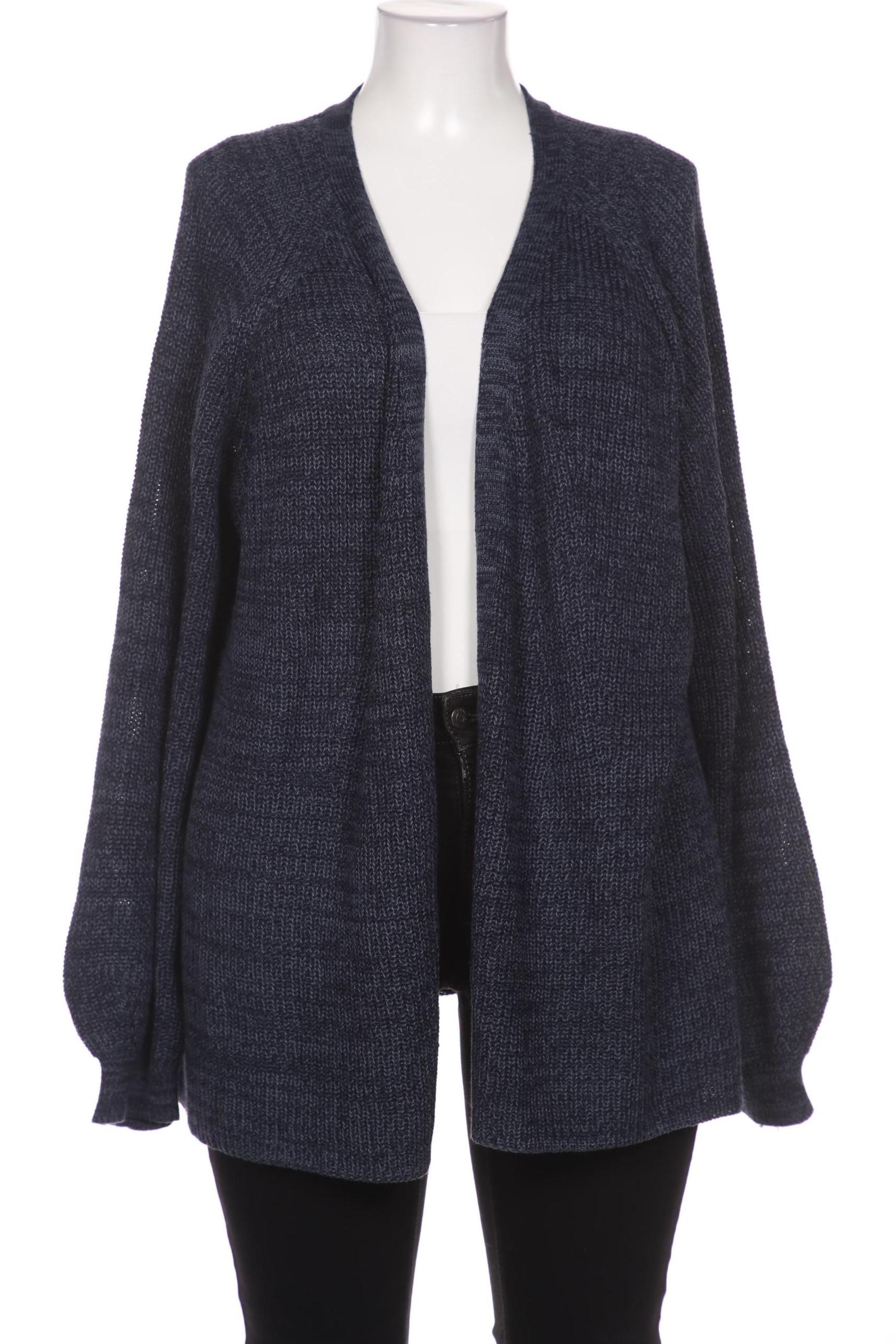 

sheego Damen Strickjacke, marineblau, Gr. 52