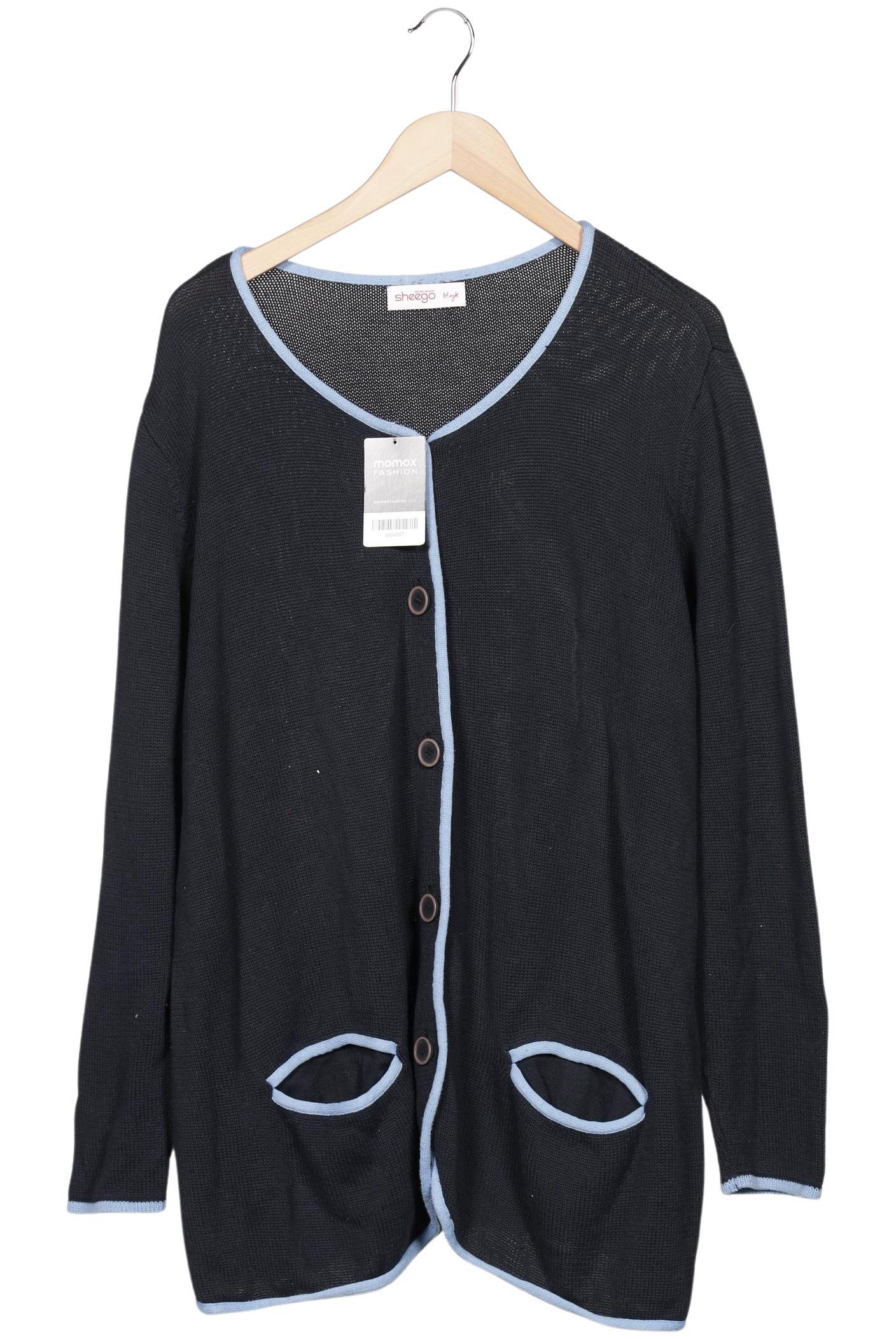

sheego Damen Strickjacke, mehrfarbig, Gr. 52