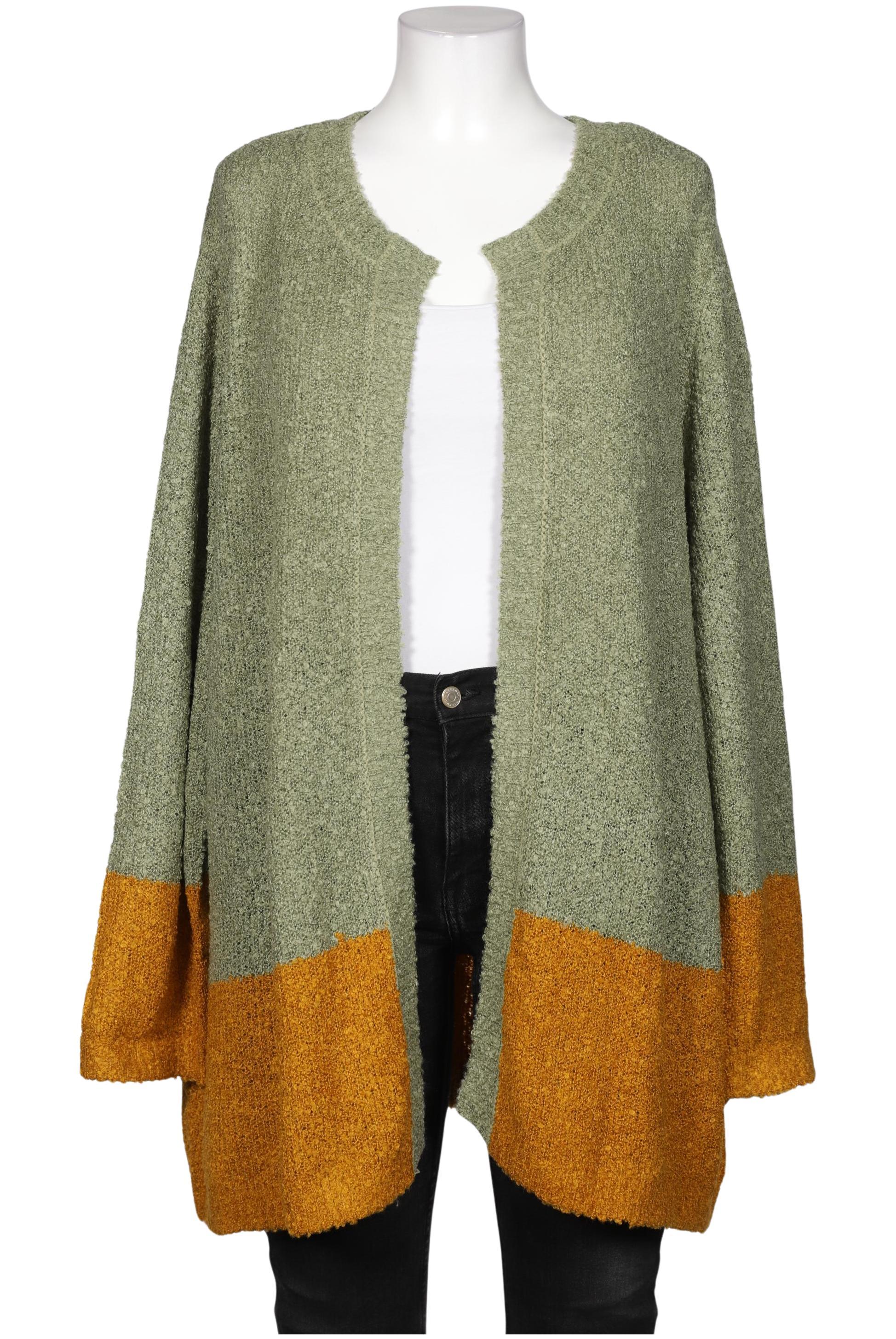 

sheego Damen Strickjacke, mehrfarbig, Gr. 52