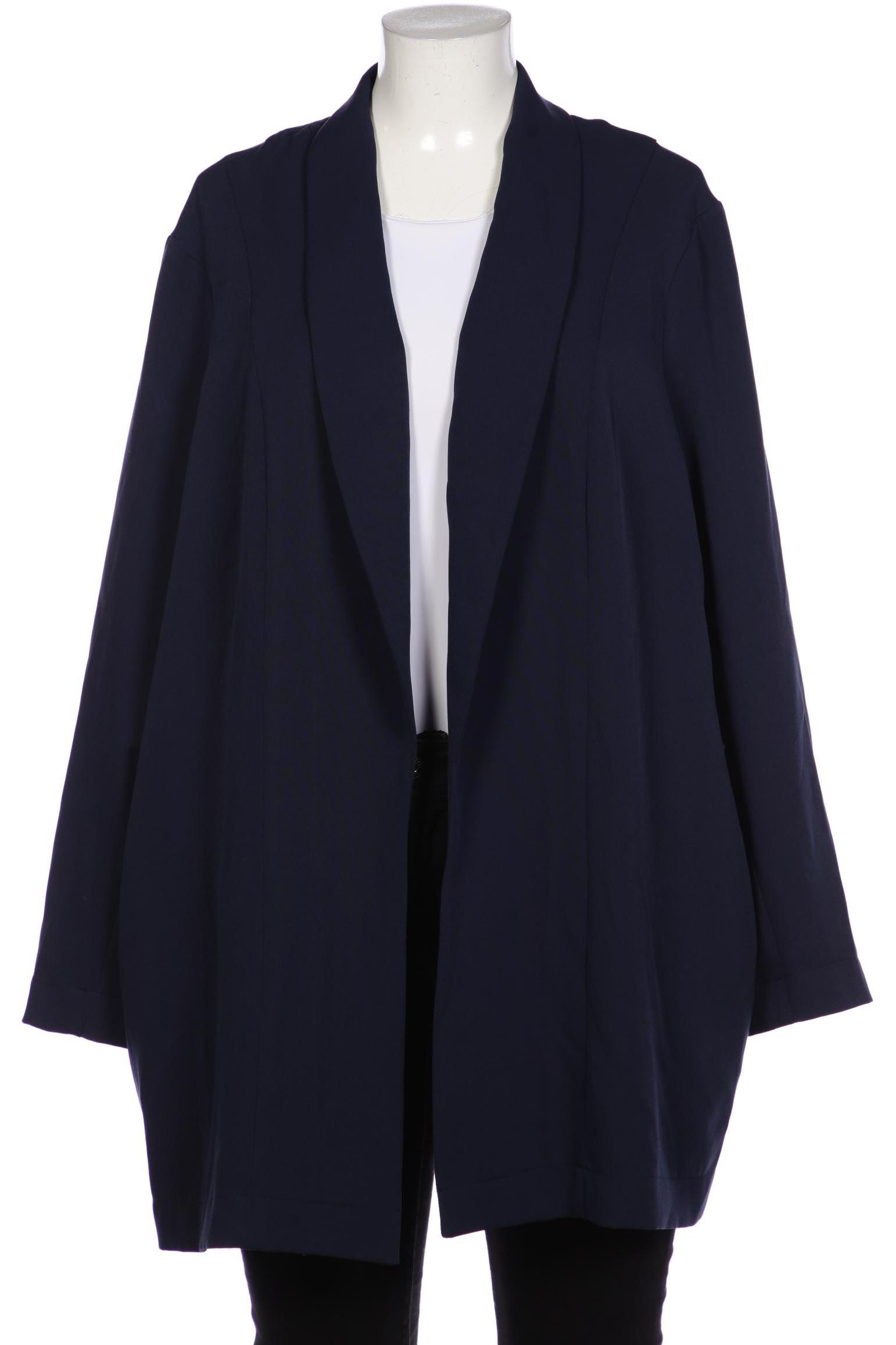 

sheego Damen Strickjacke, blau, Gr. 52