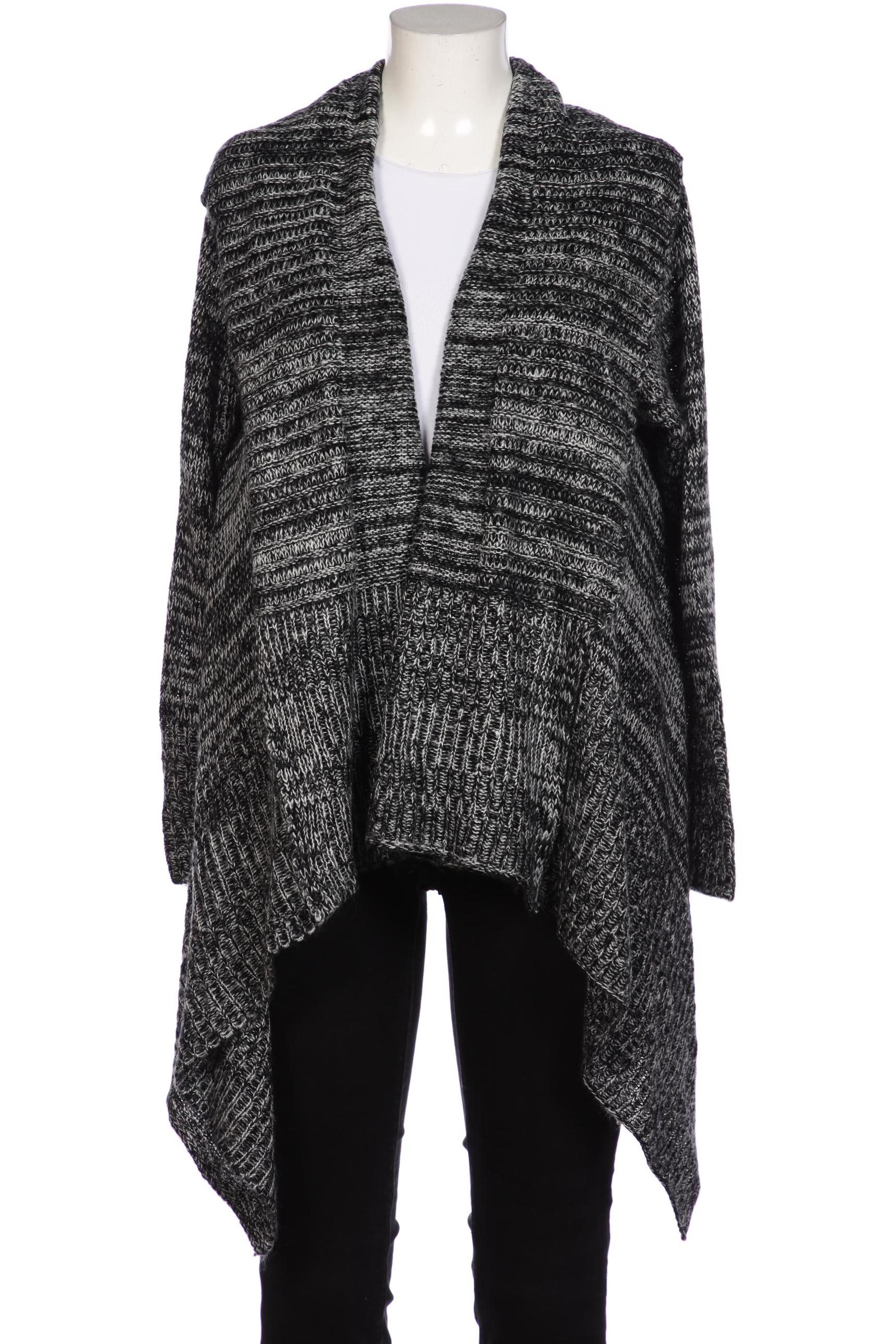 

sheego Damen Strickjacke, grau, Gr. 52