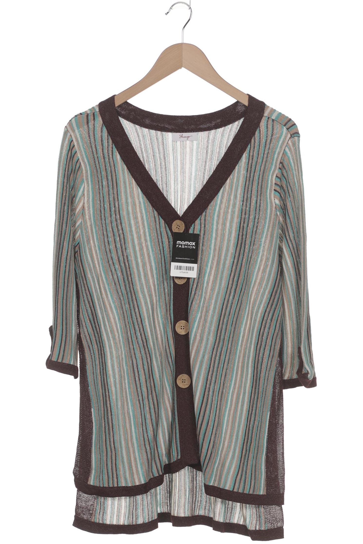 

sheego Damen Strickjacke, mehrfarbig, Gr. 44