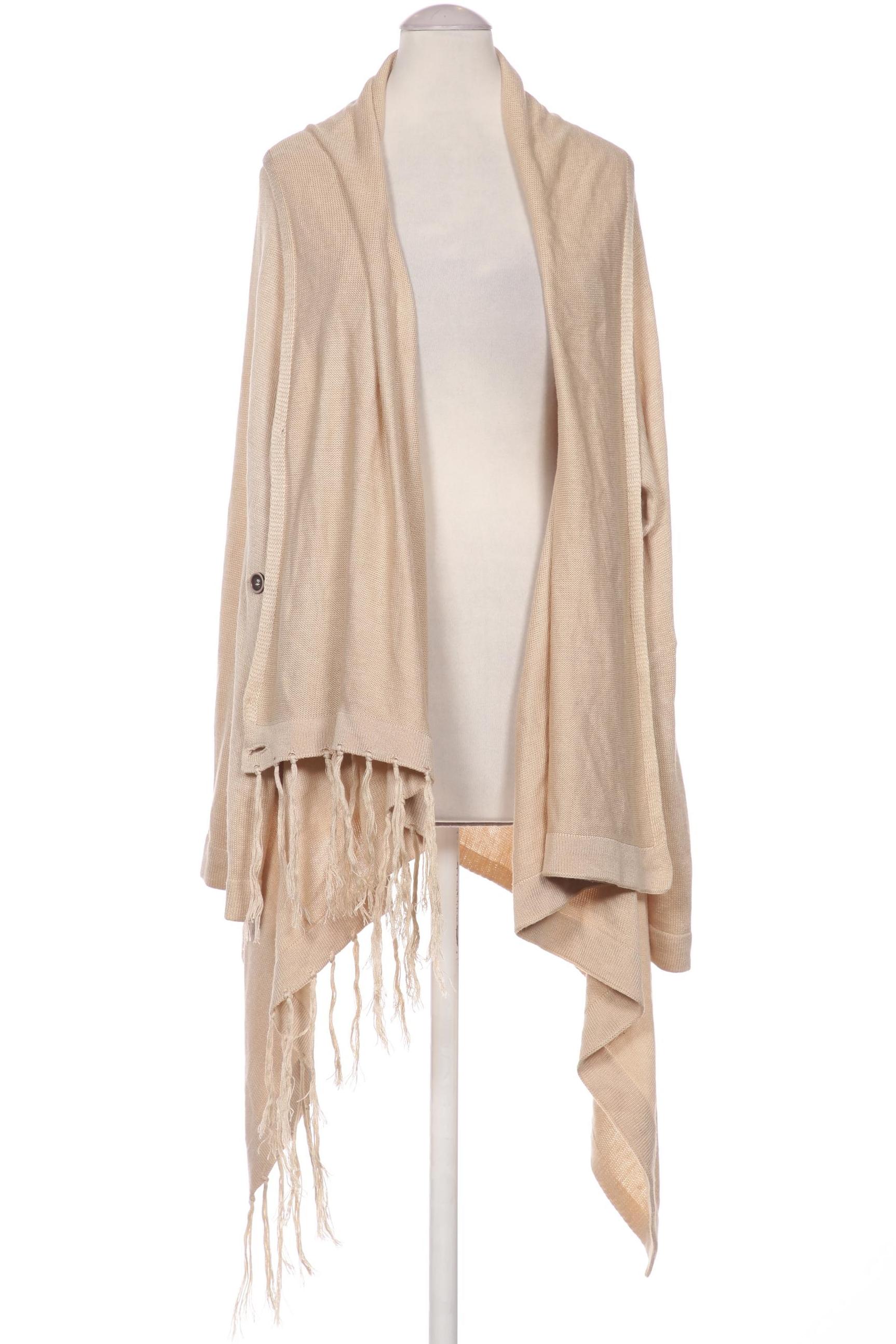 

sheego Damen Strickjacke, beige, Gr. 52