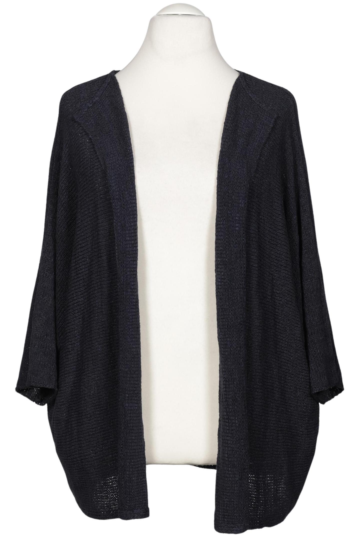 

sheego Damen Strickjacke, marineblau, Gr. 52