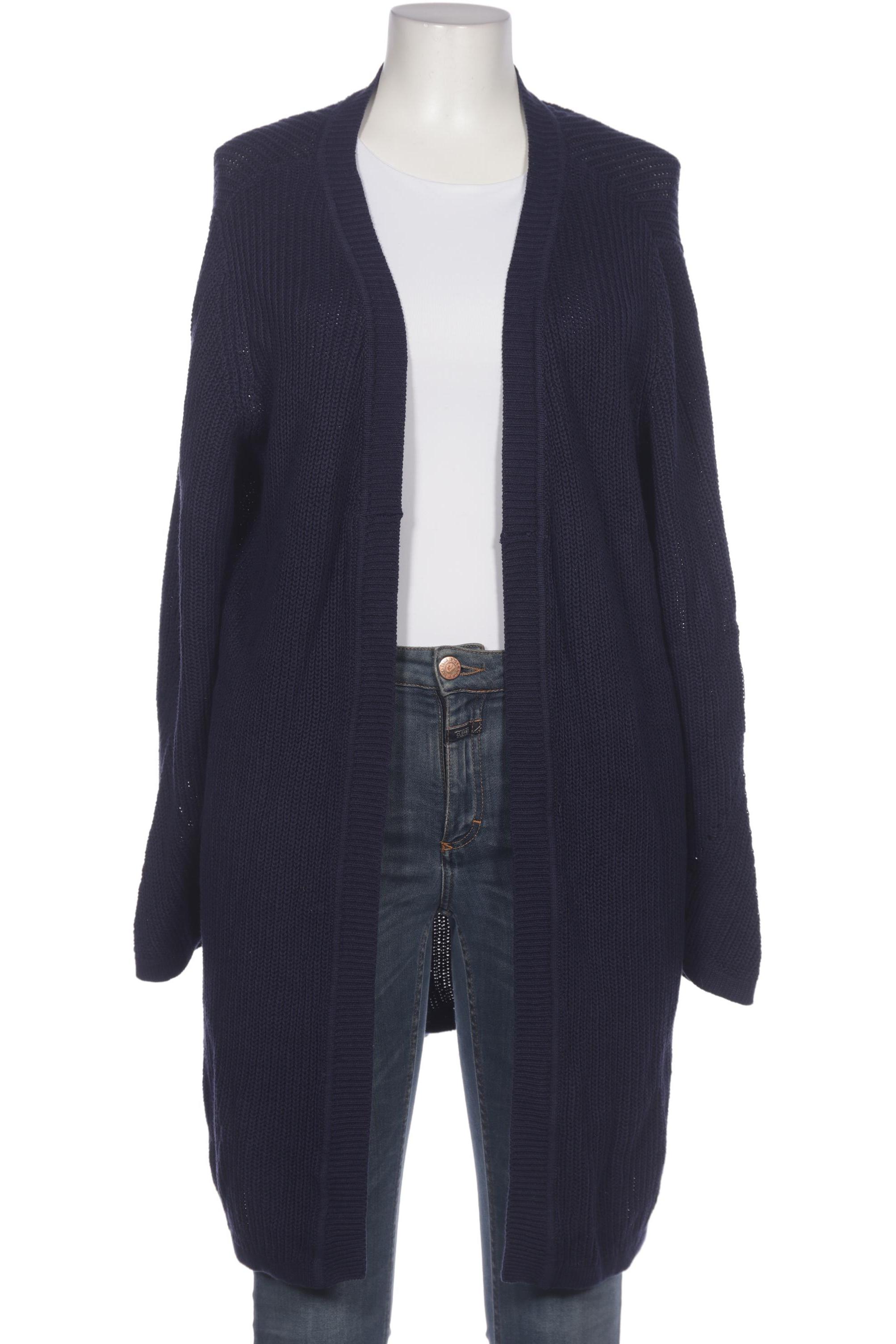 

sheego Damen Strickjacke, marineblau, Gr. 48