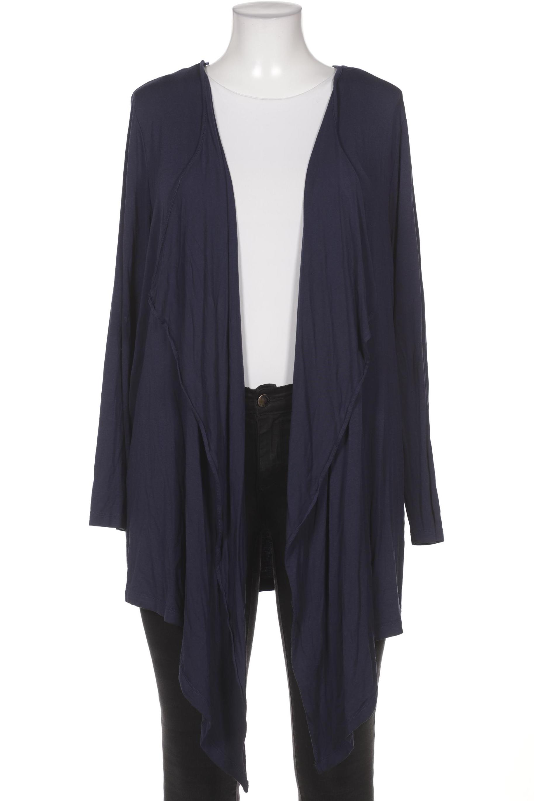 

sheego Damen Strickjacke, marineblau, Gr. 48
