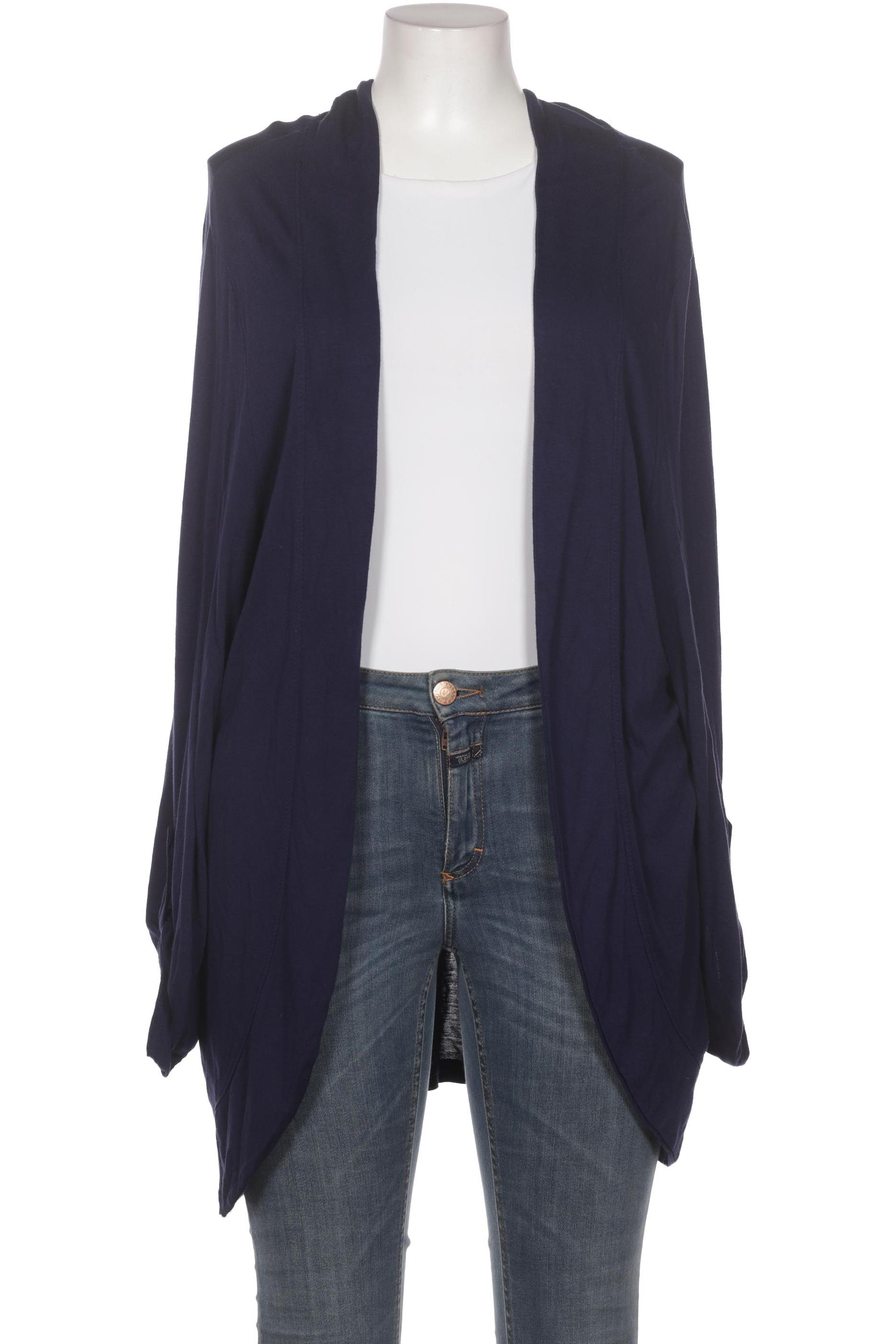 

sheego Damen Strickjacke, marineblau, Gr. 52