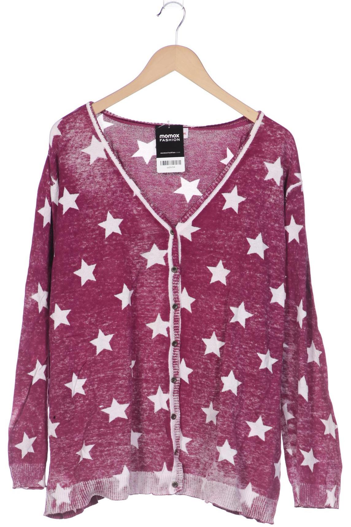 

sheego Damen Strickjacke, flieder