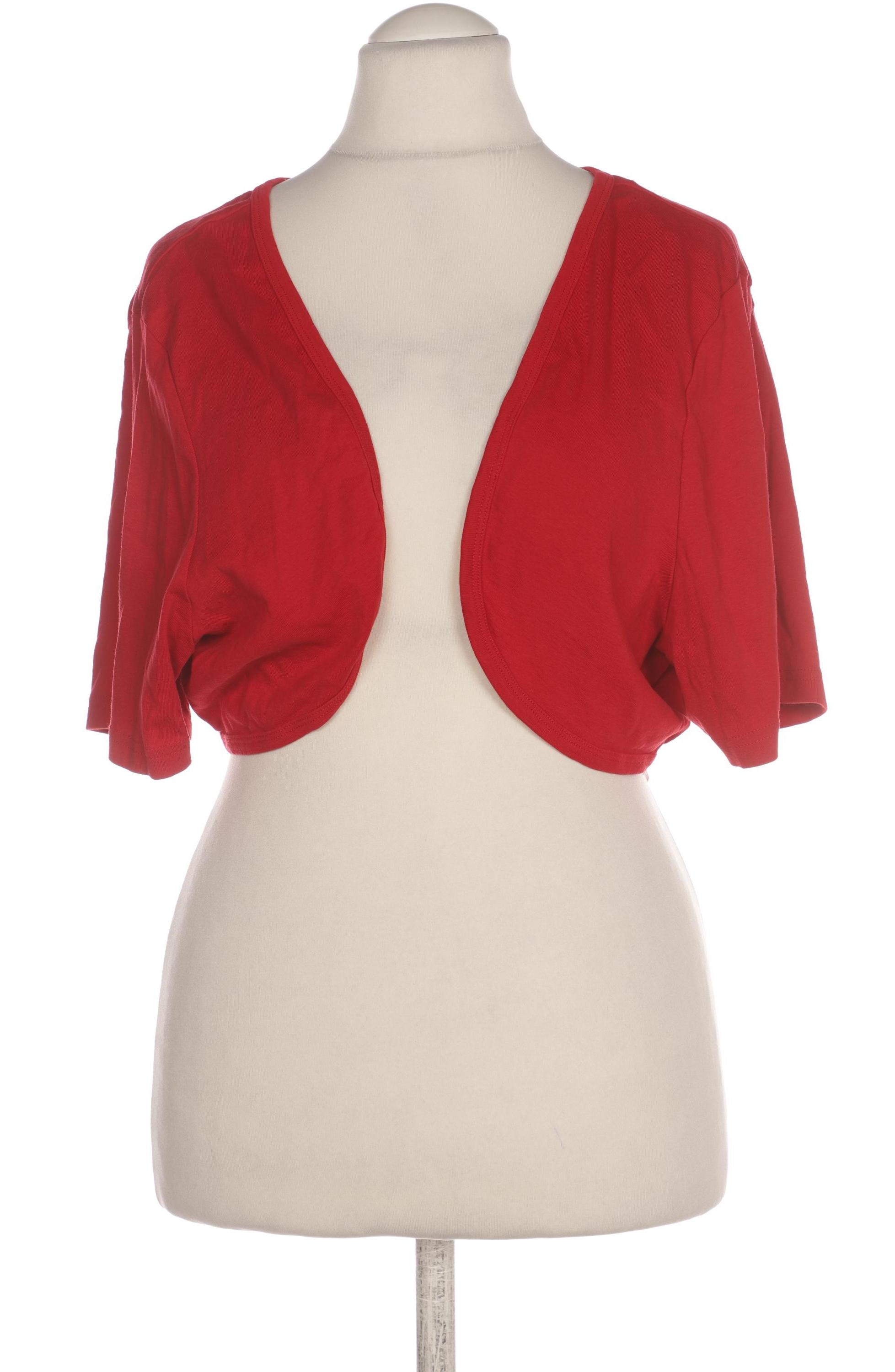 

sheego Damen Strickjacke, rot, Gr. 56
