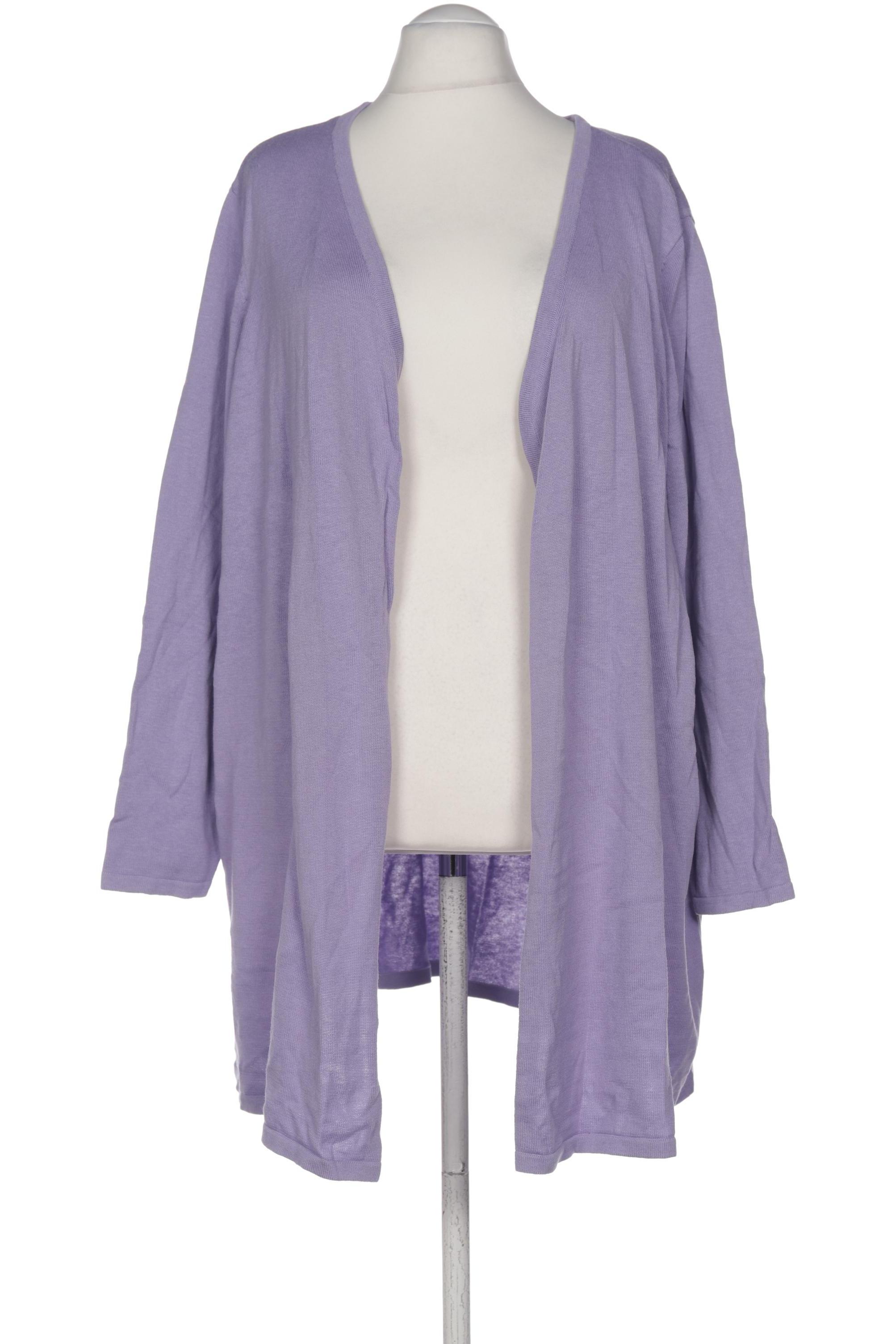 

sheego Damen Strickjacke, flieder
