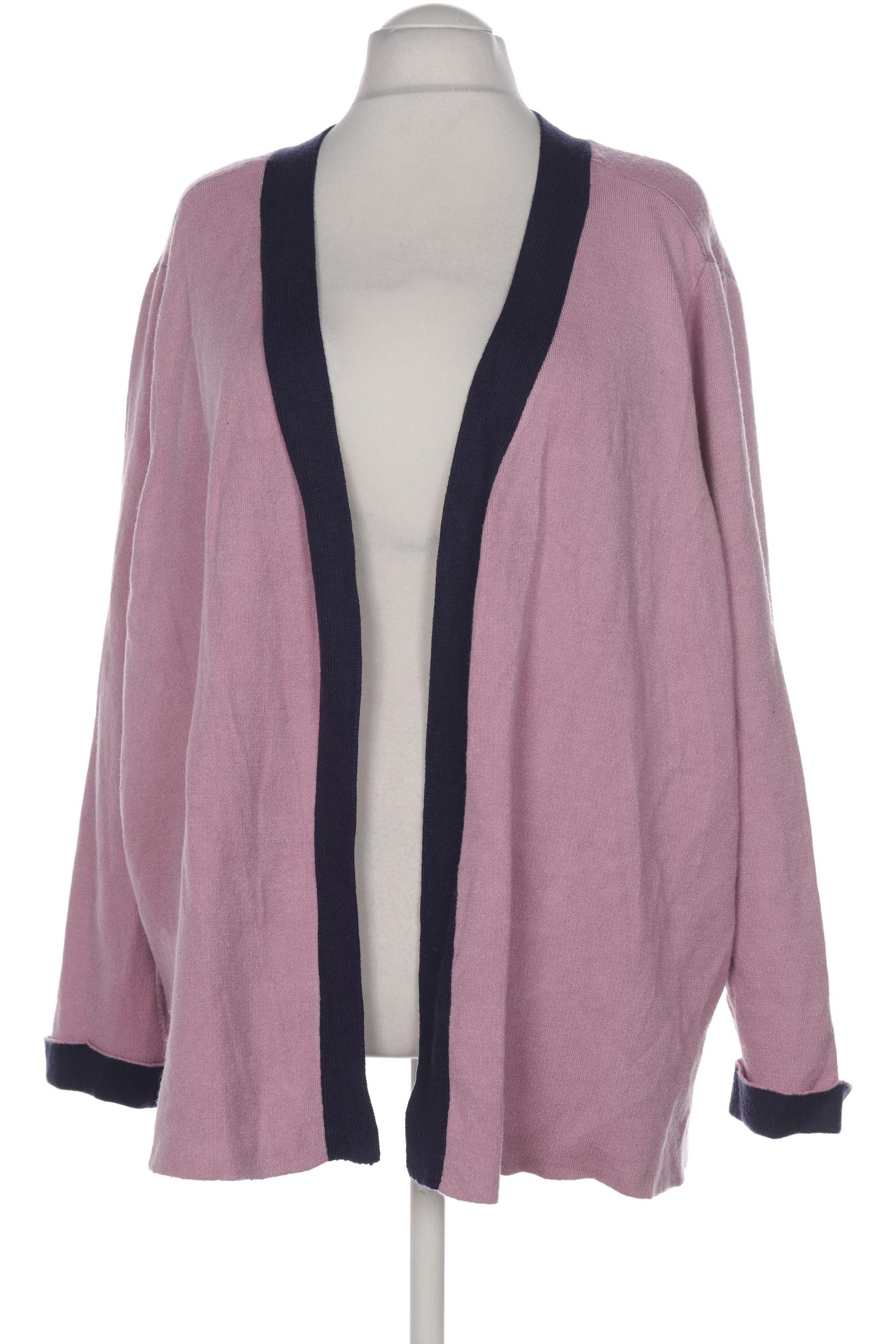 

sheego Damen Strickjacke, pink, Gr. 56
