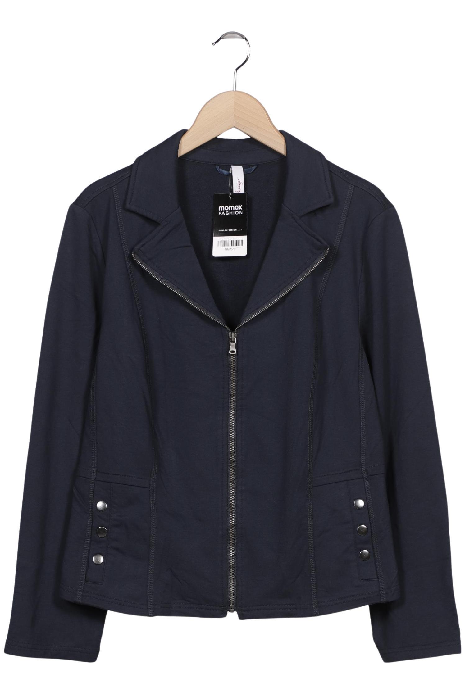 

sheego Damen Sweatshirt, marineblau, Gr. 44