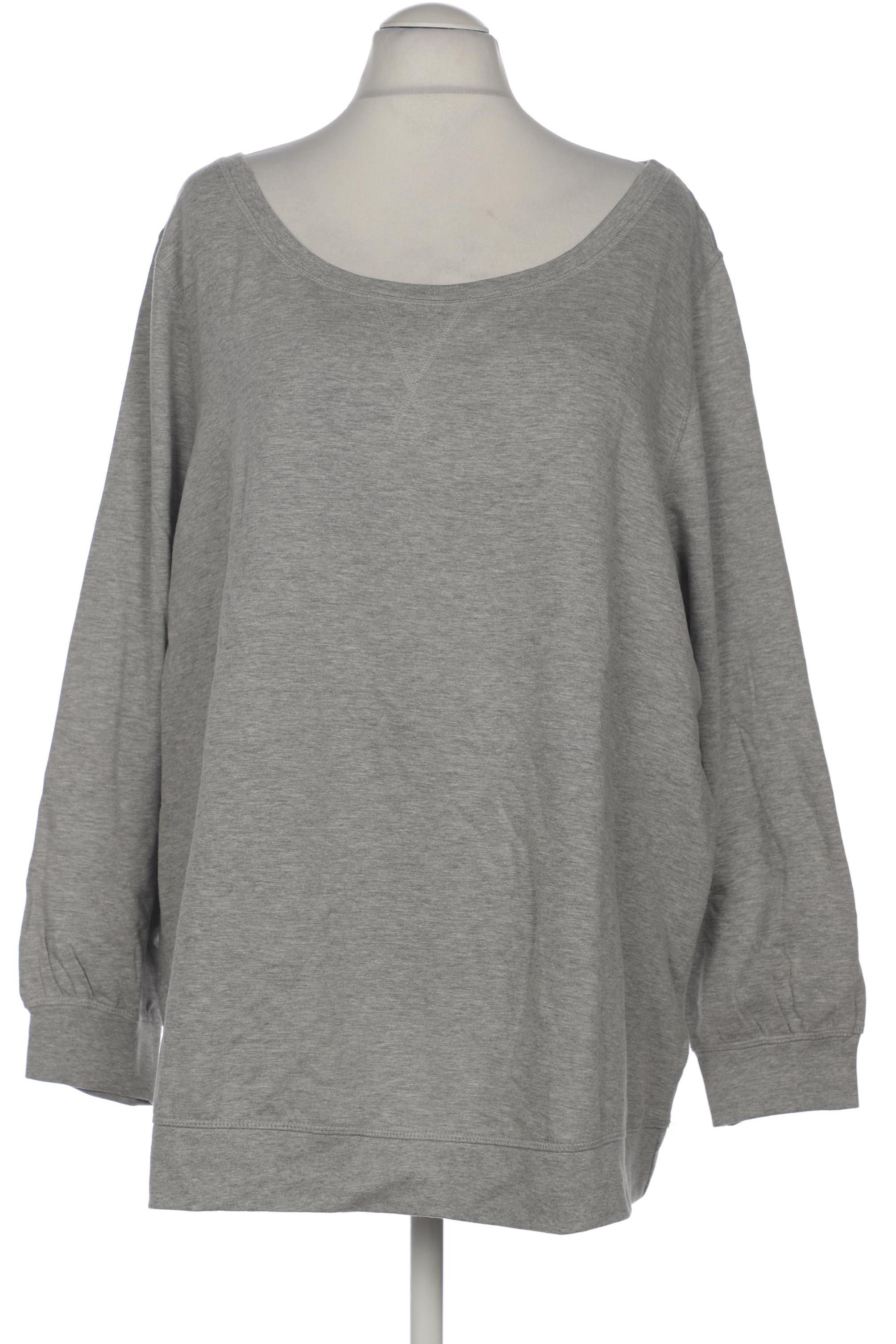 

sheego Damen Sweatshirt, grau, Gr. 56