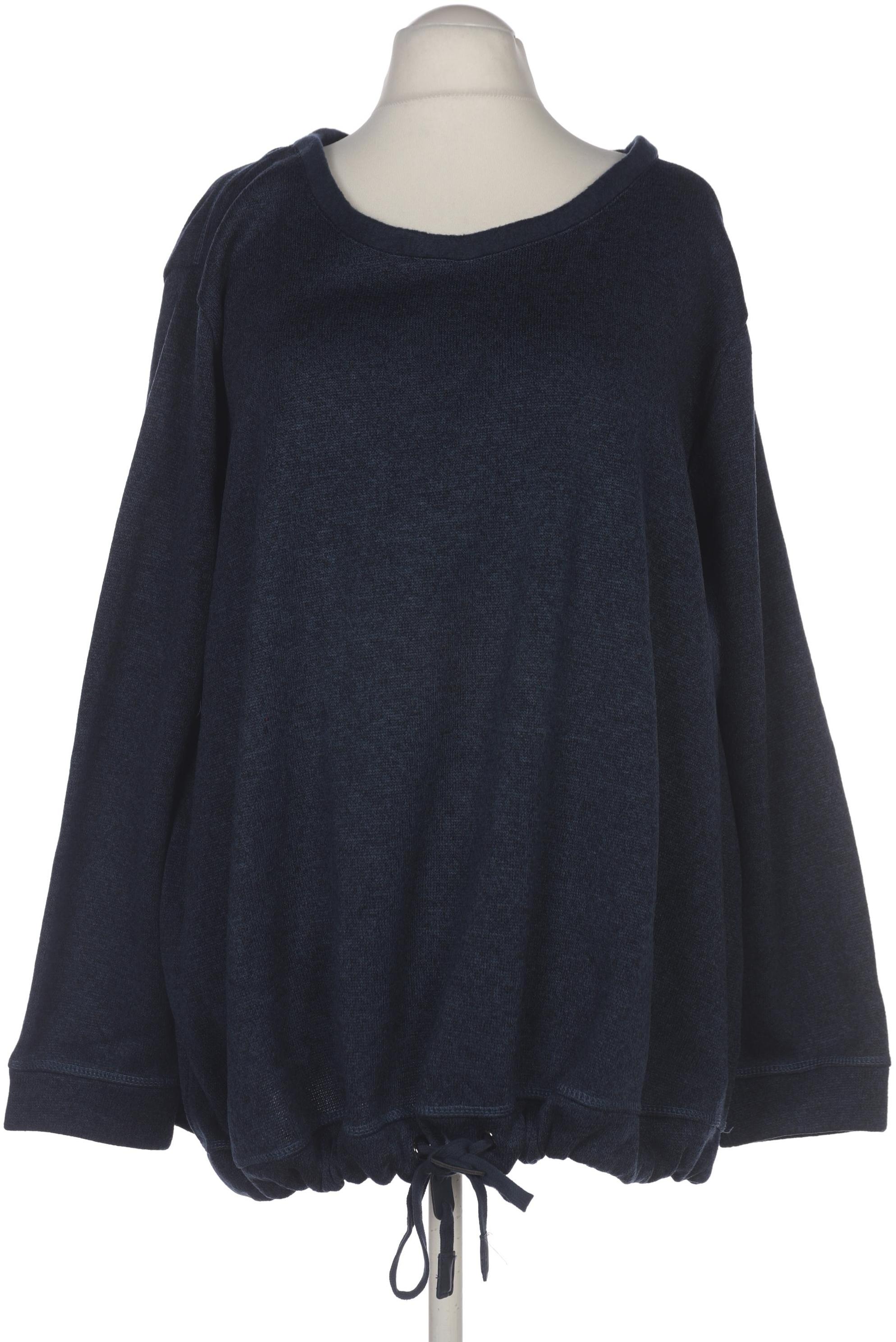 

sheego Damen Sweatshirt, marineblau, Gr. 56