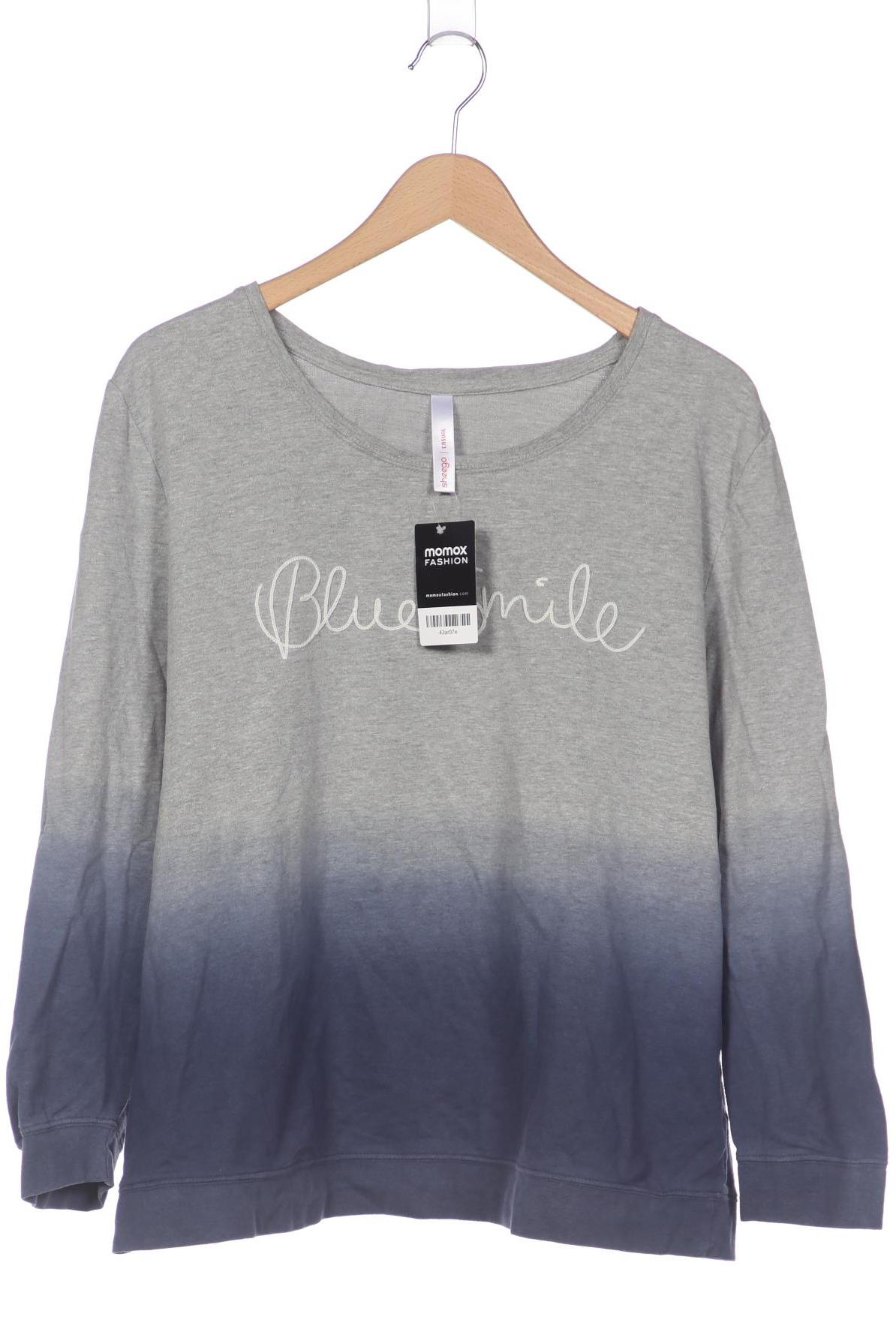 

sheego Damen Sweatshirt, grau, Gr. 48