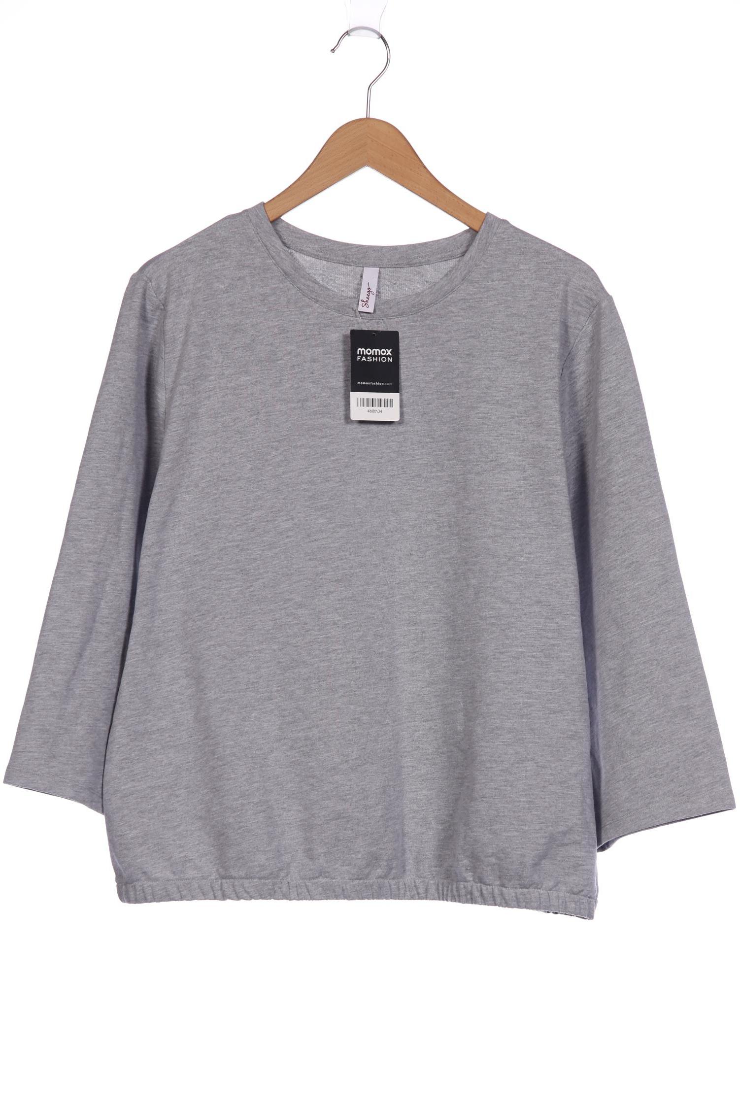 

sheego Damen Sweatshirt, grau