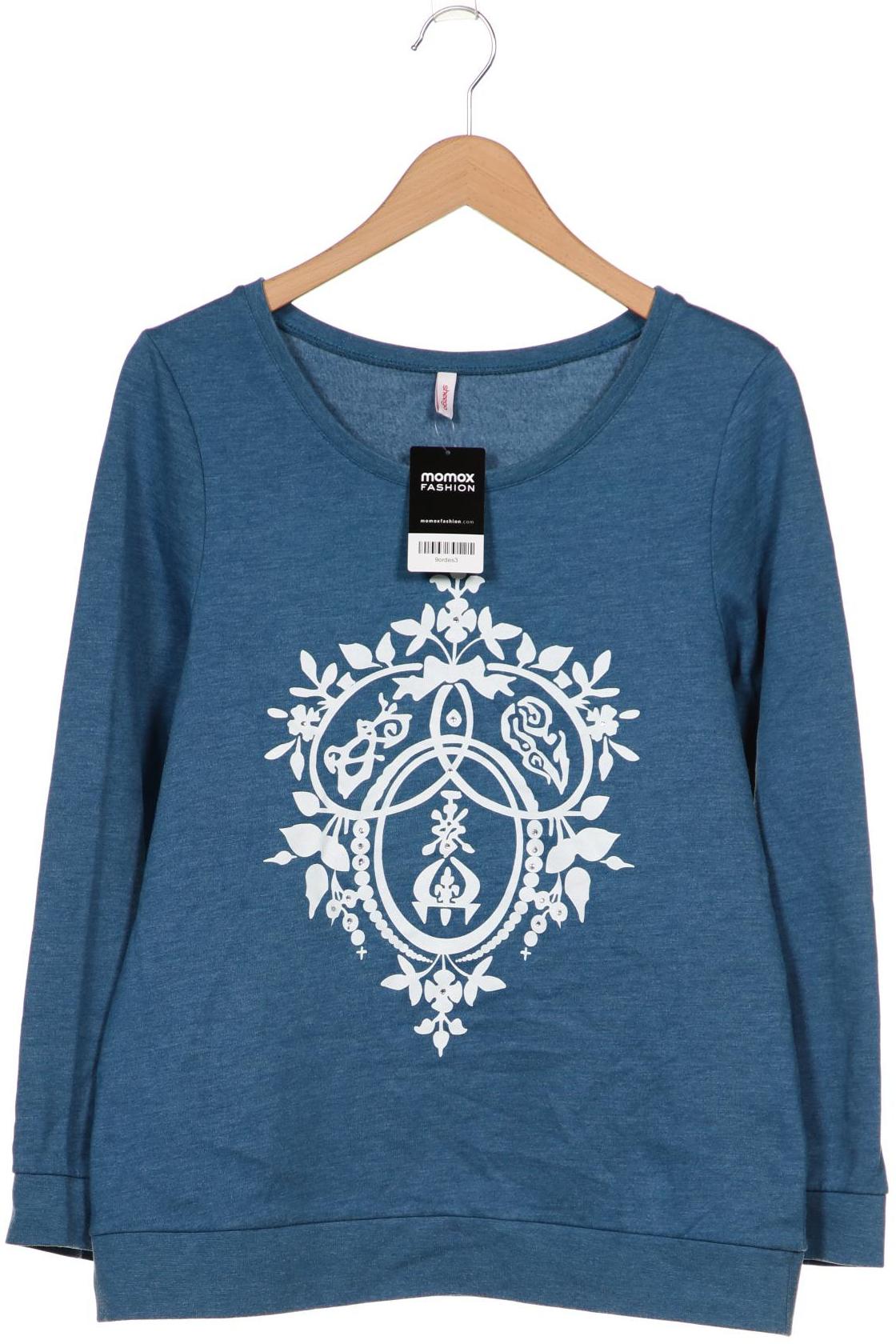 

sheego Damen Sweatshirt, türkis