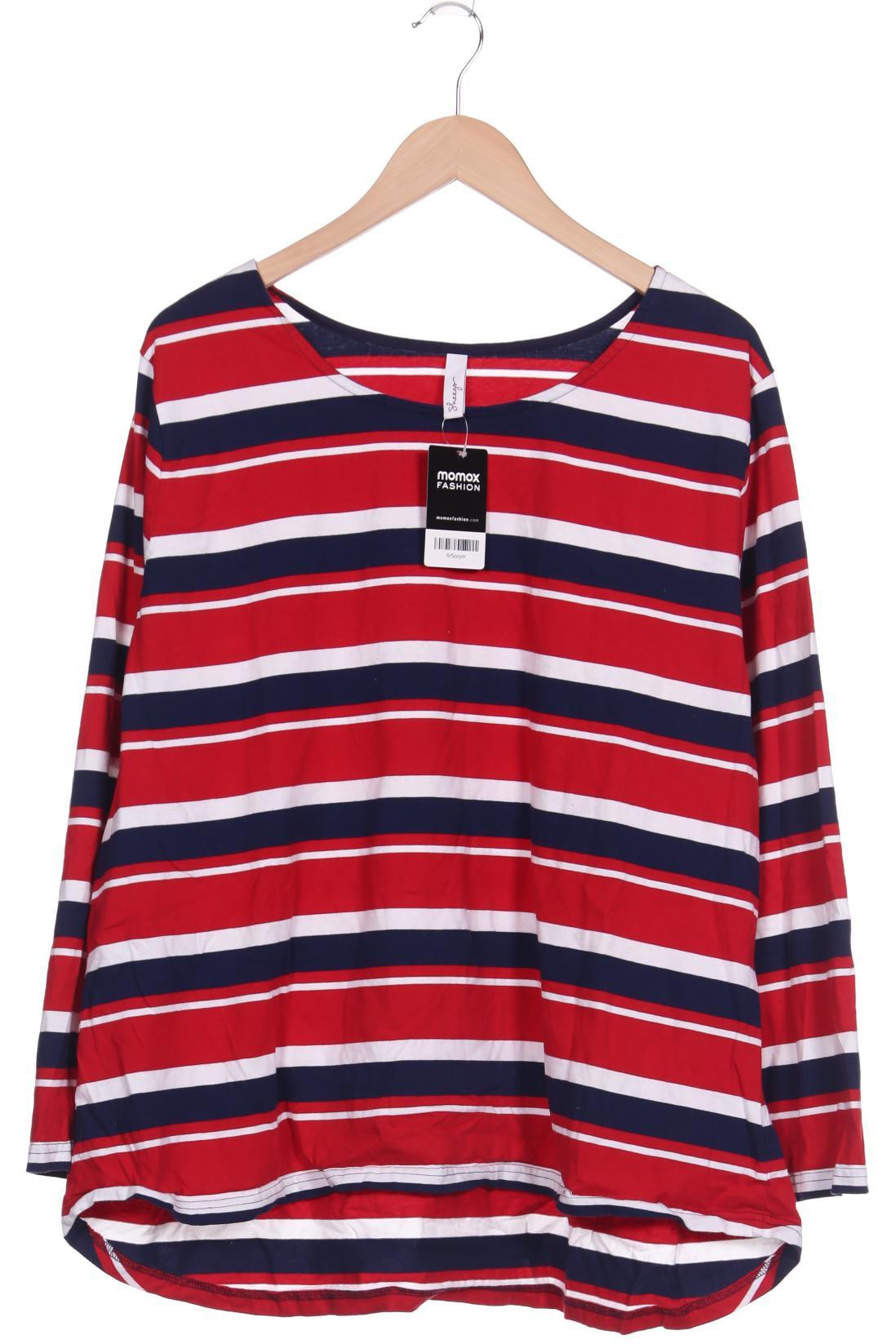 

sheego Damen Sweatshirt, rot
