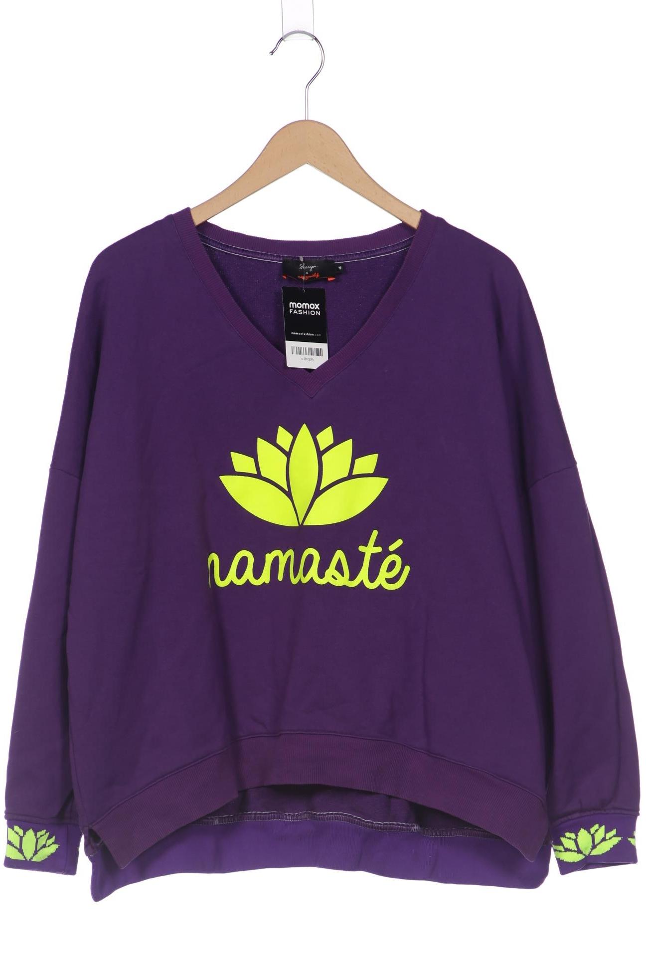 

sheego Damen Sweatshirt, flieder, Gr. 46