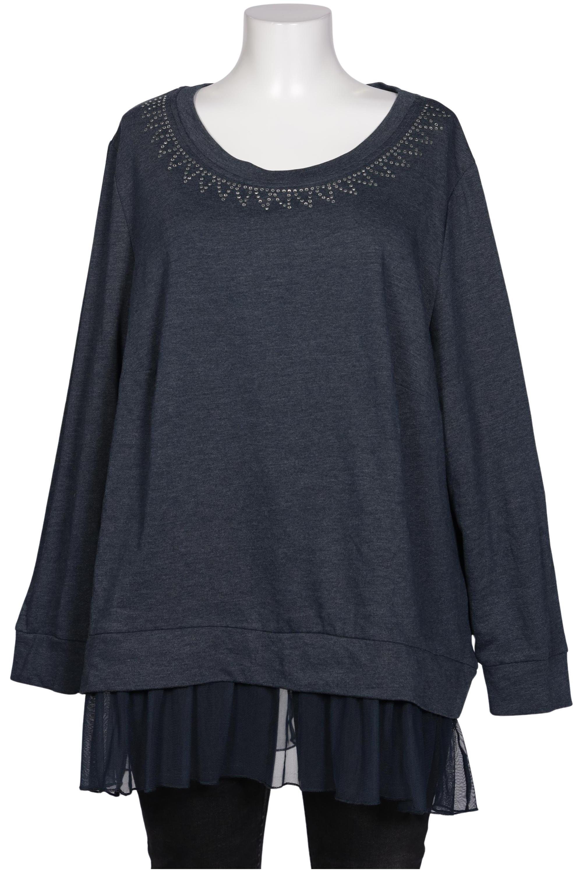 

sheego Damen Sweatshirt, marineblau, Gr. 52