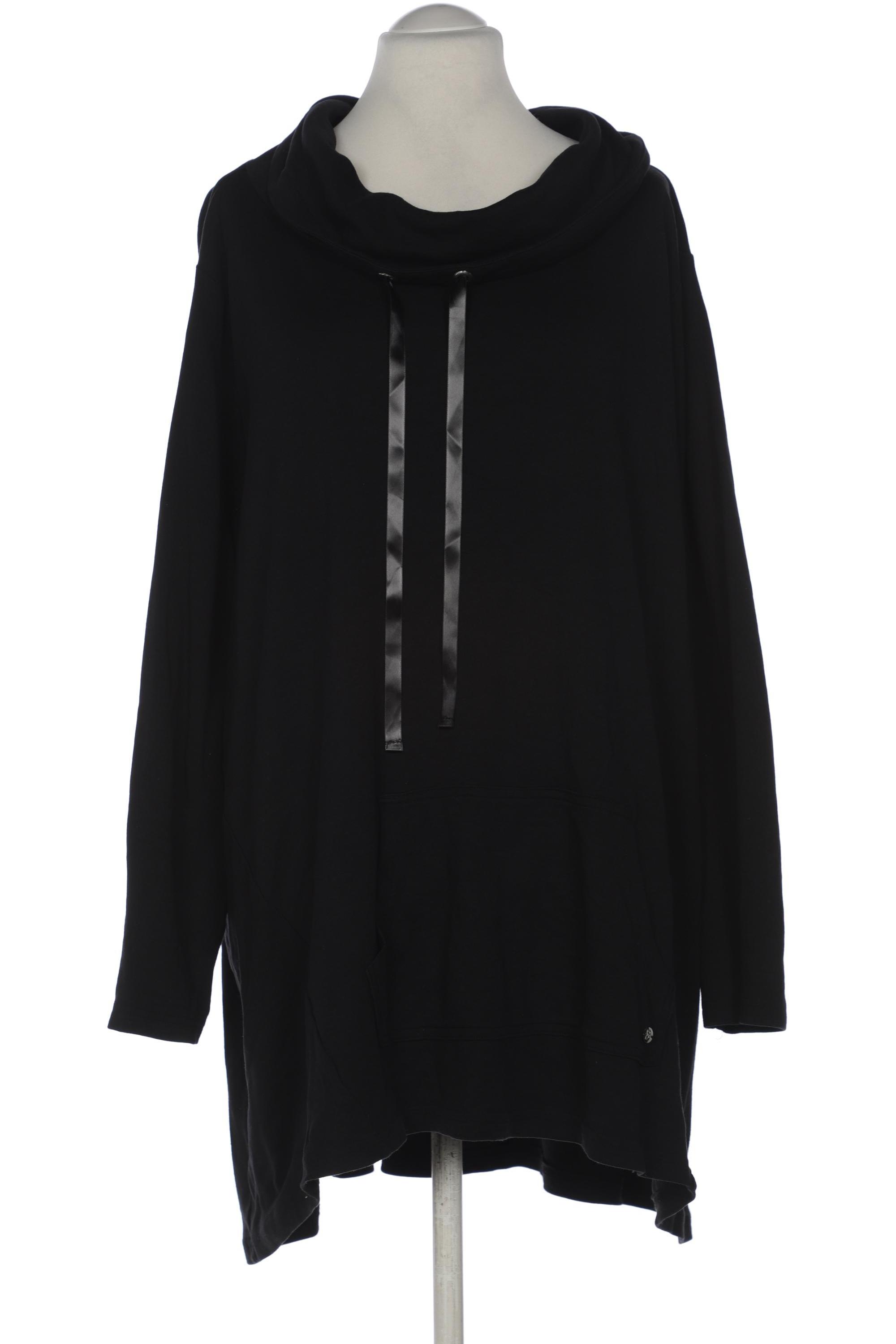 

sheego Damen Sweatshirt, schwarz, Gr. 56