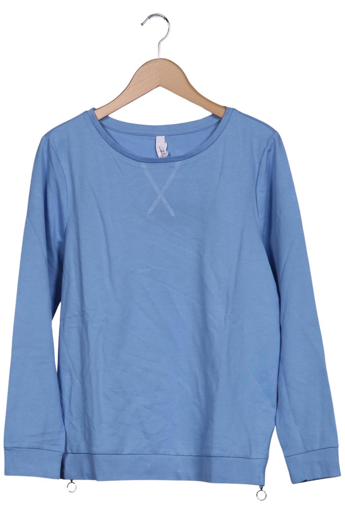 

sheego Damen Sweatshirt, hellblau, Gr. 40